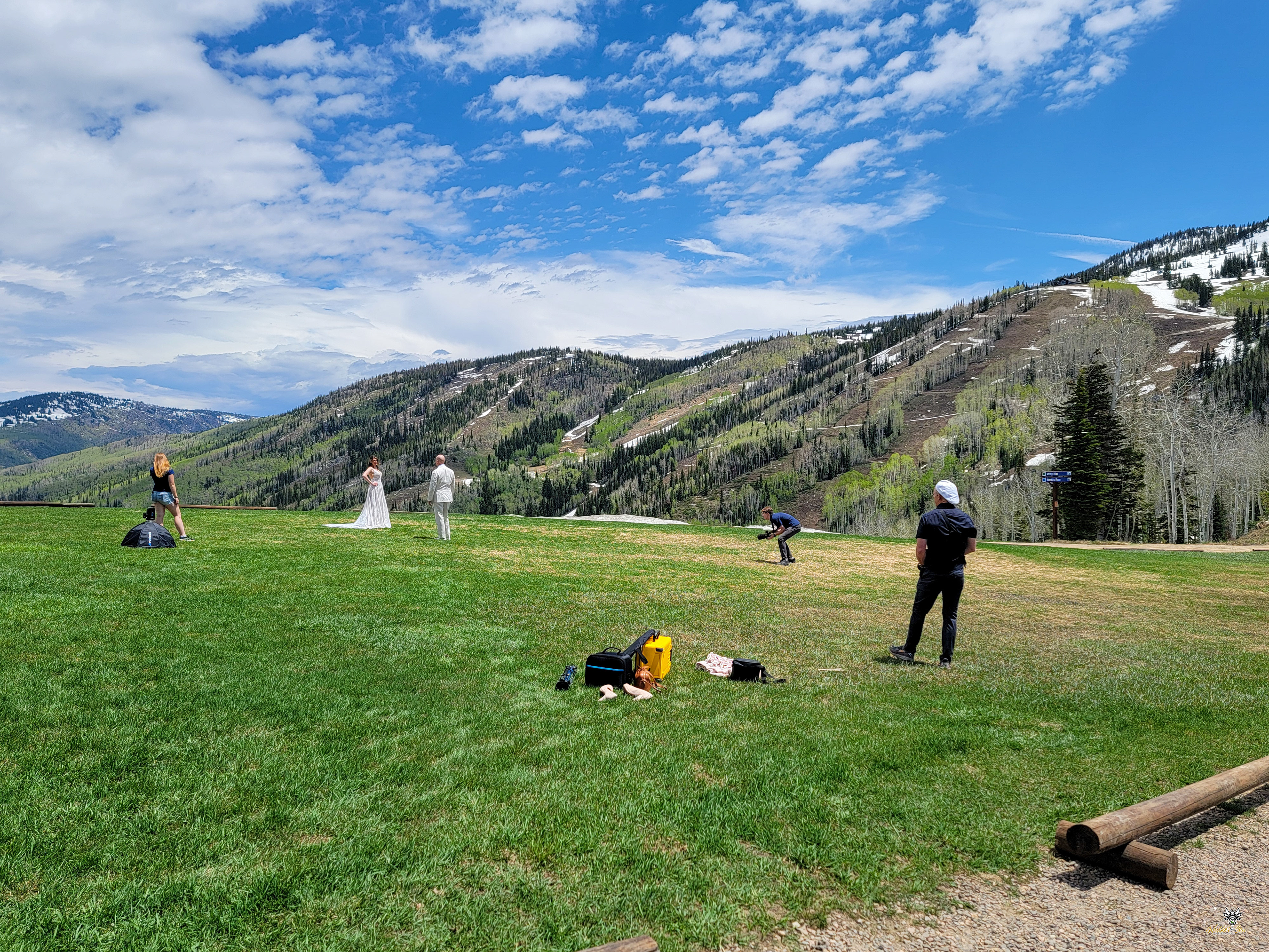 At the top of Steamboat Mountain