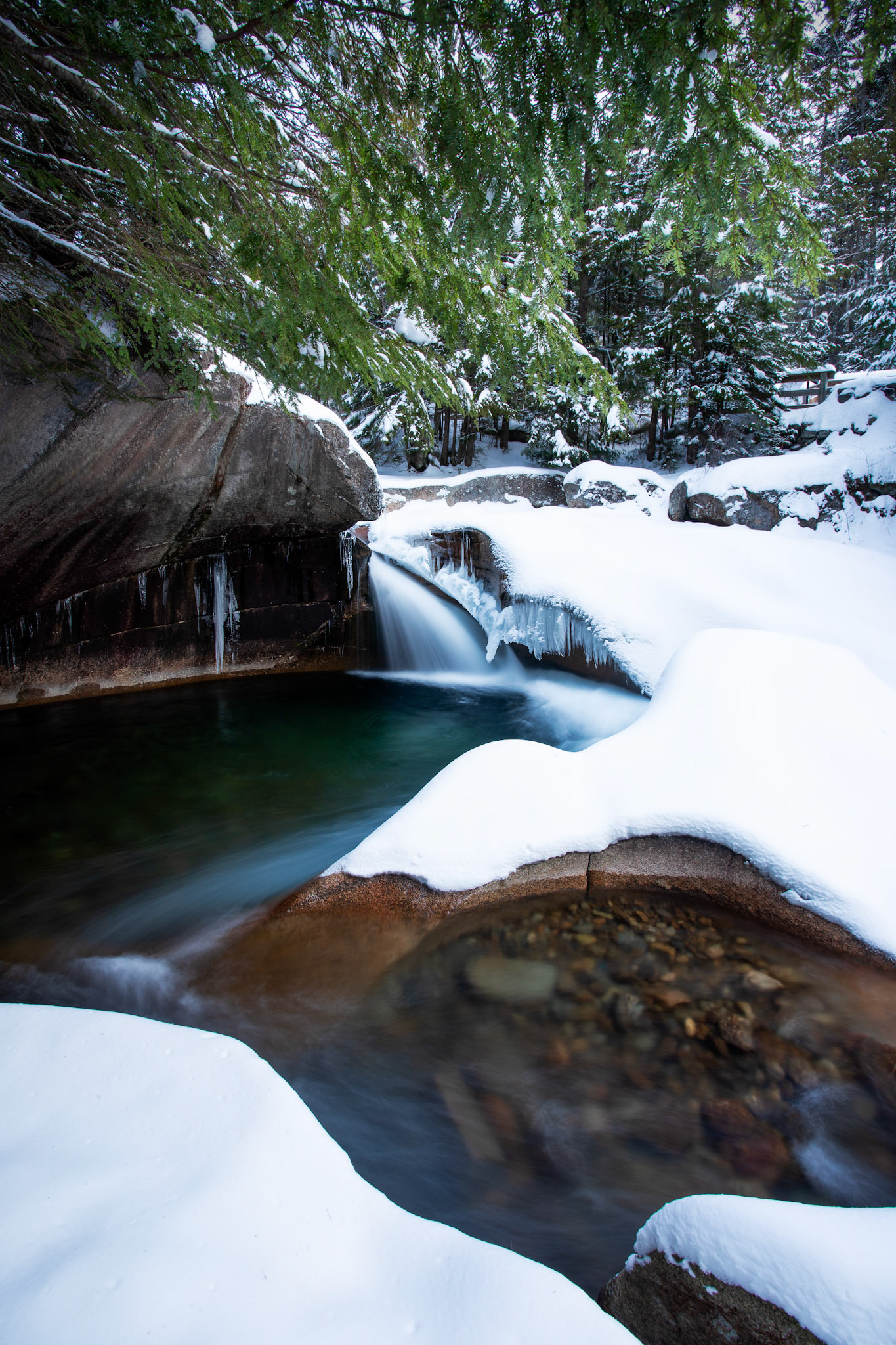 The Basin in Winter