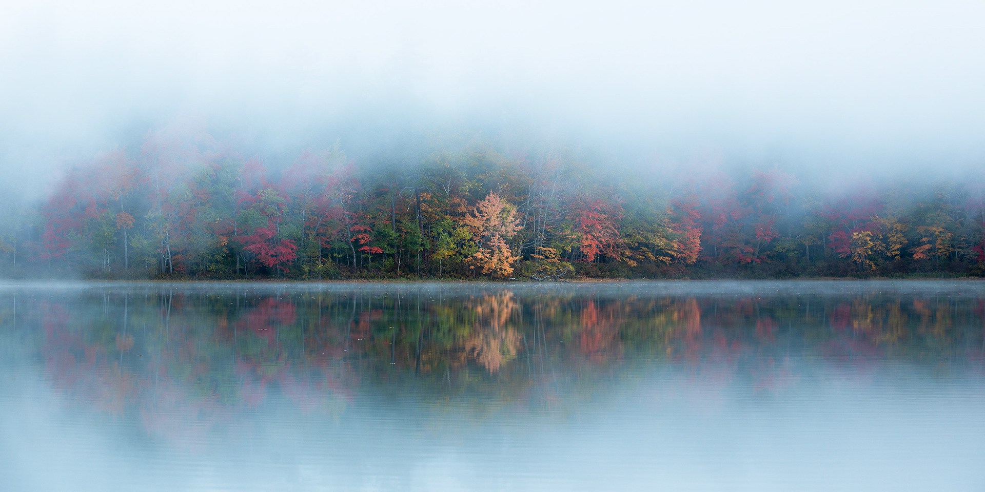 Fog on Echo Lake