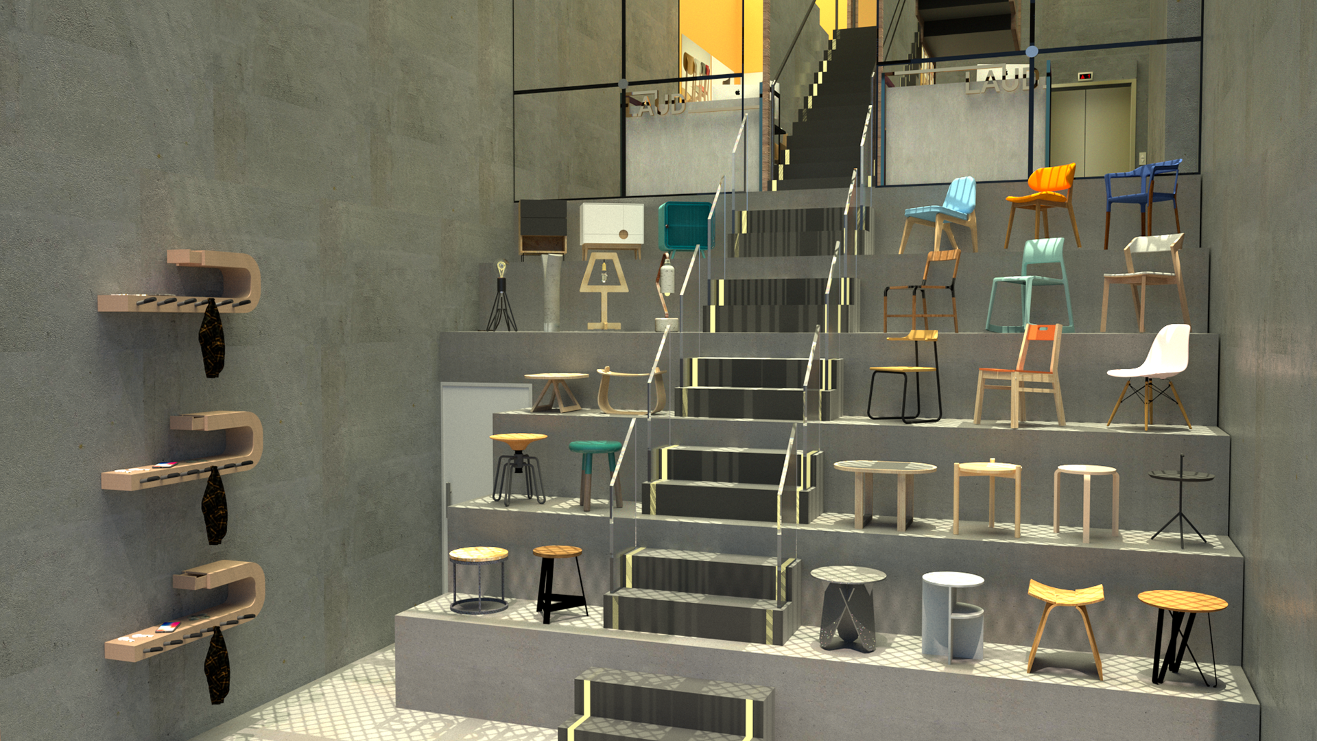 (Ground Floor) Display Stair