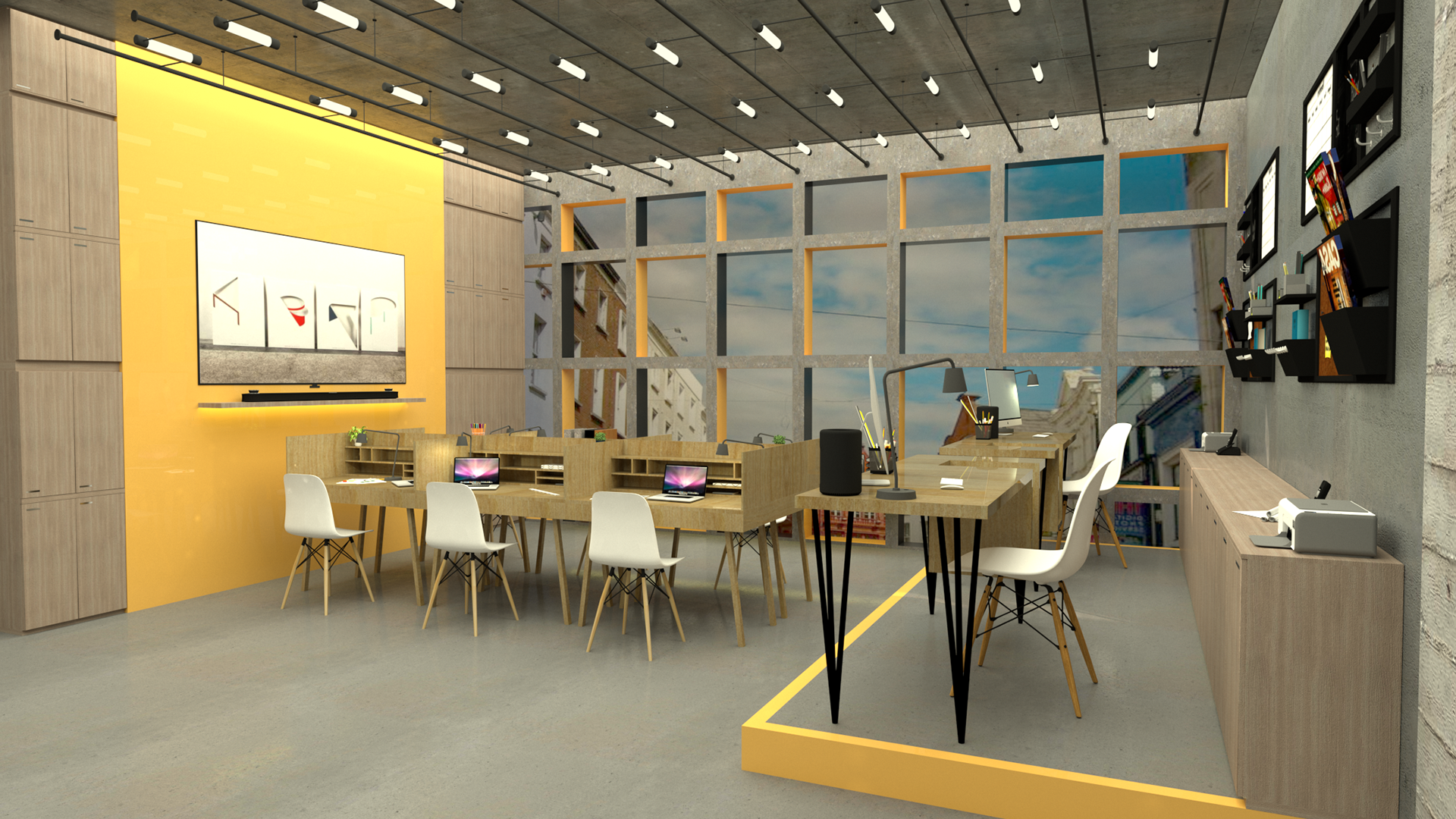 (Second Floor) Open Space Office's