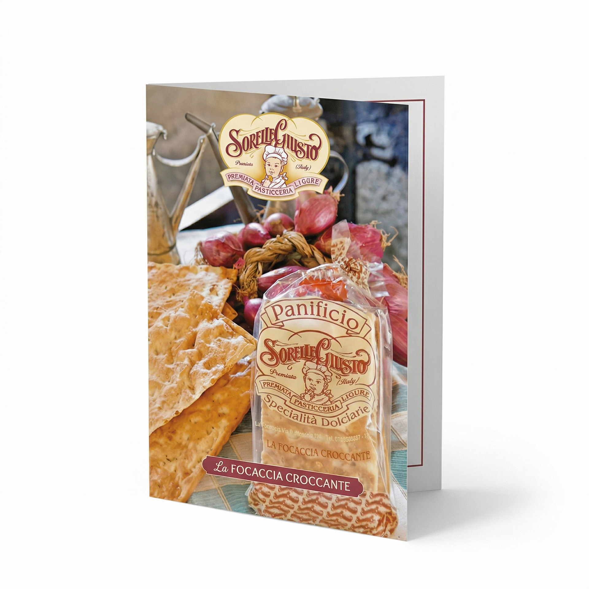 Depliant Focaccia croccante