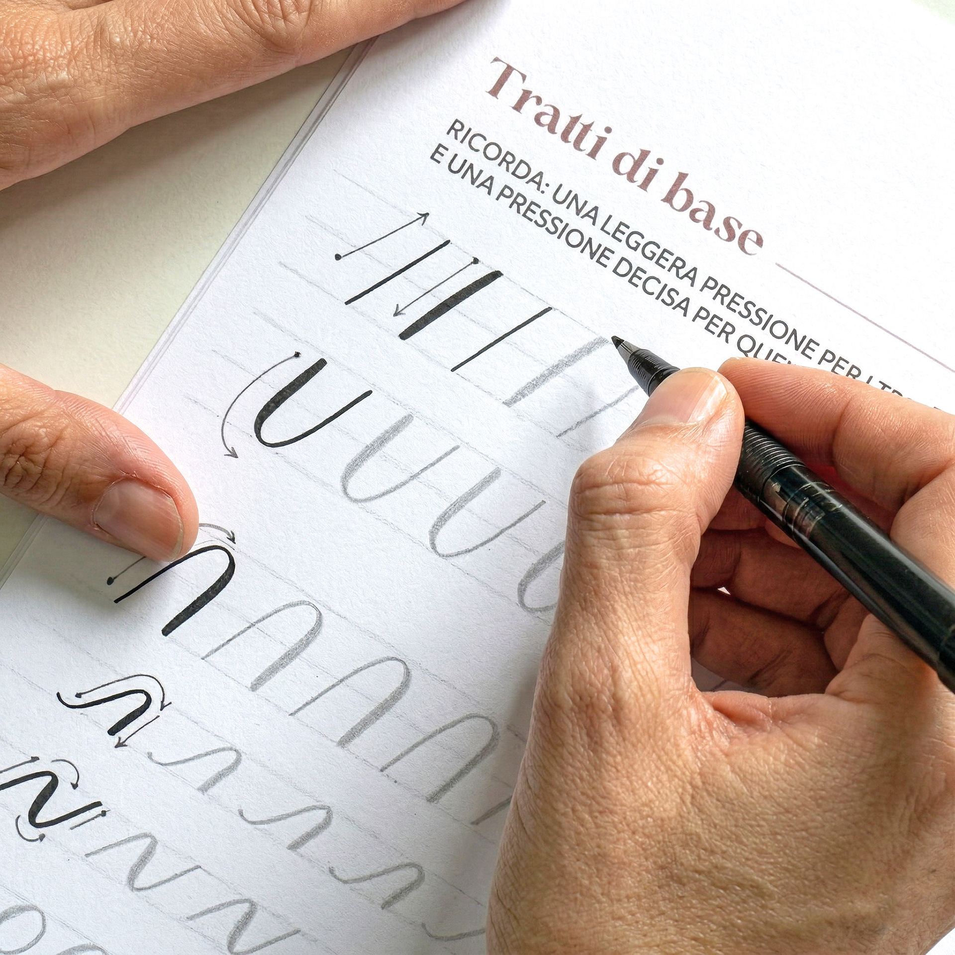 Una pagina interna del workbook