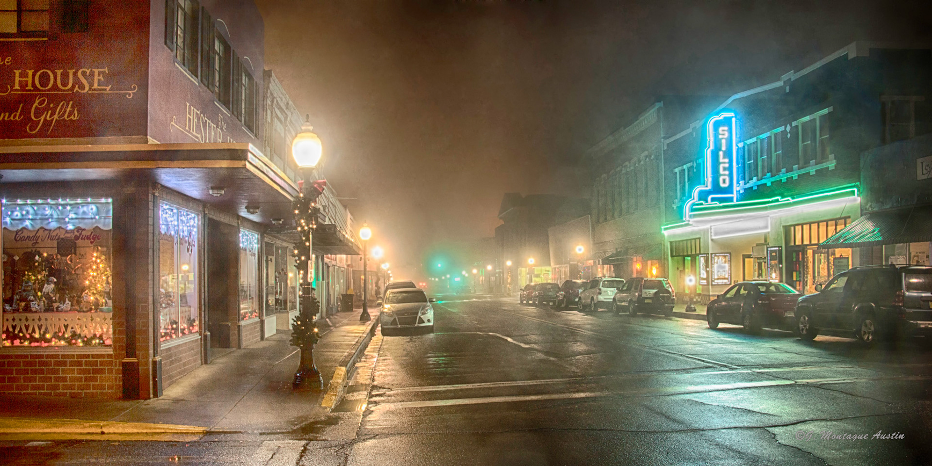 Fog on Bullard Street
