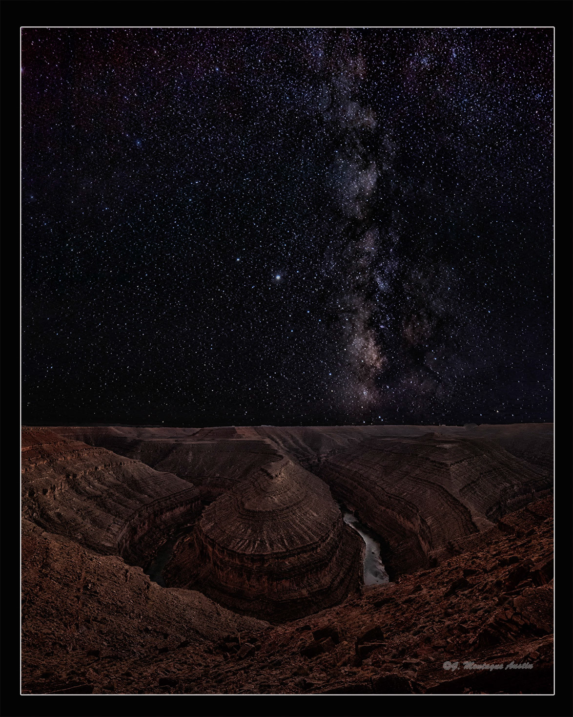 Goosnecks  Milky Way