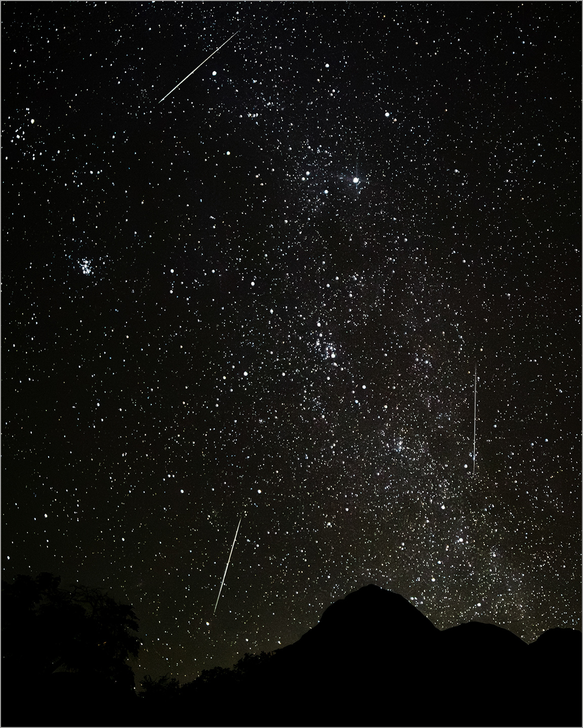 Geminids Meteors City of Rocks