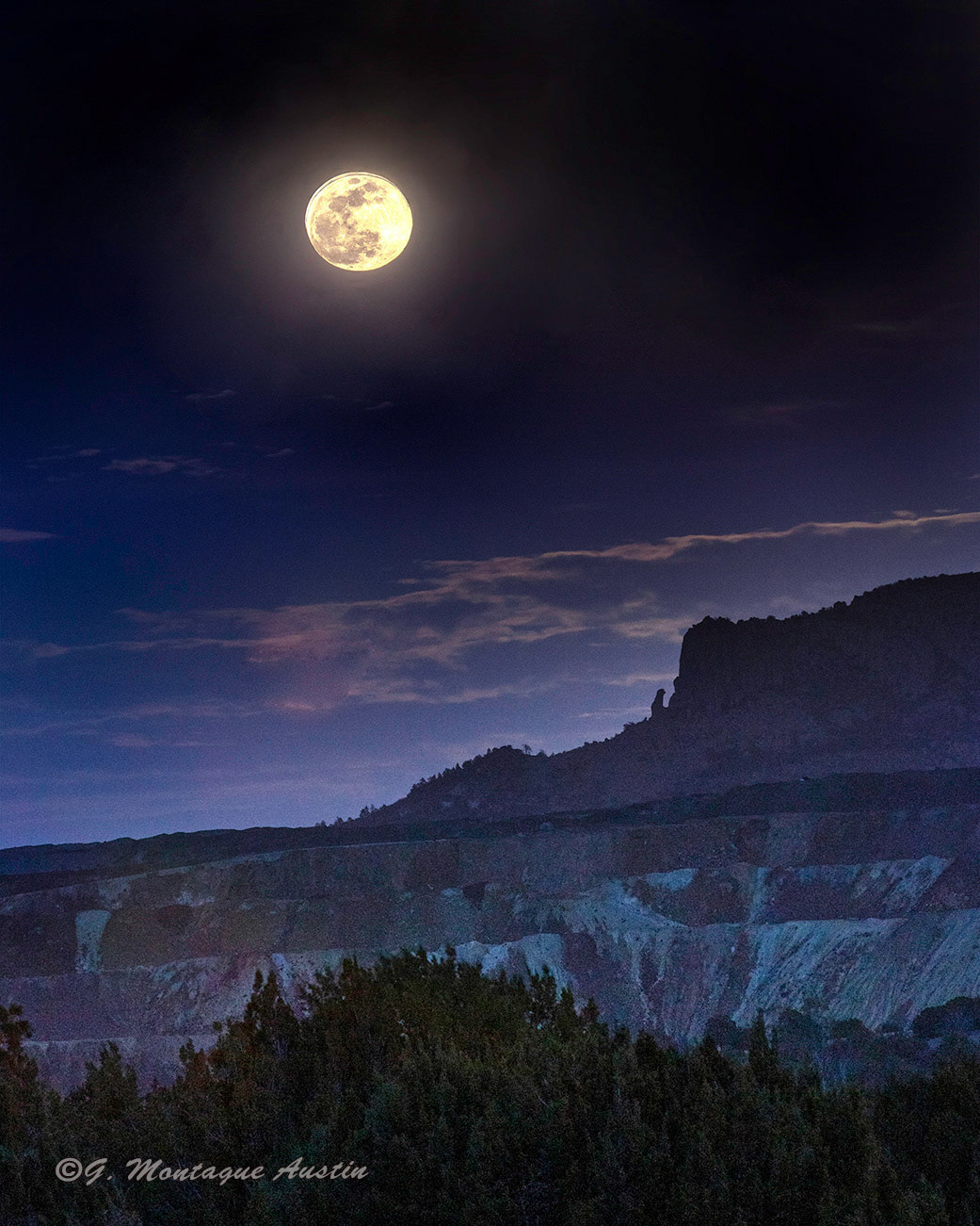 Kneeling Nun Moon Rise