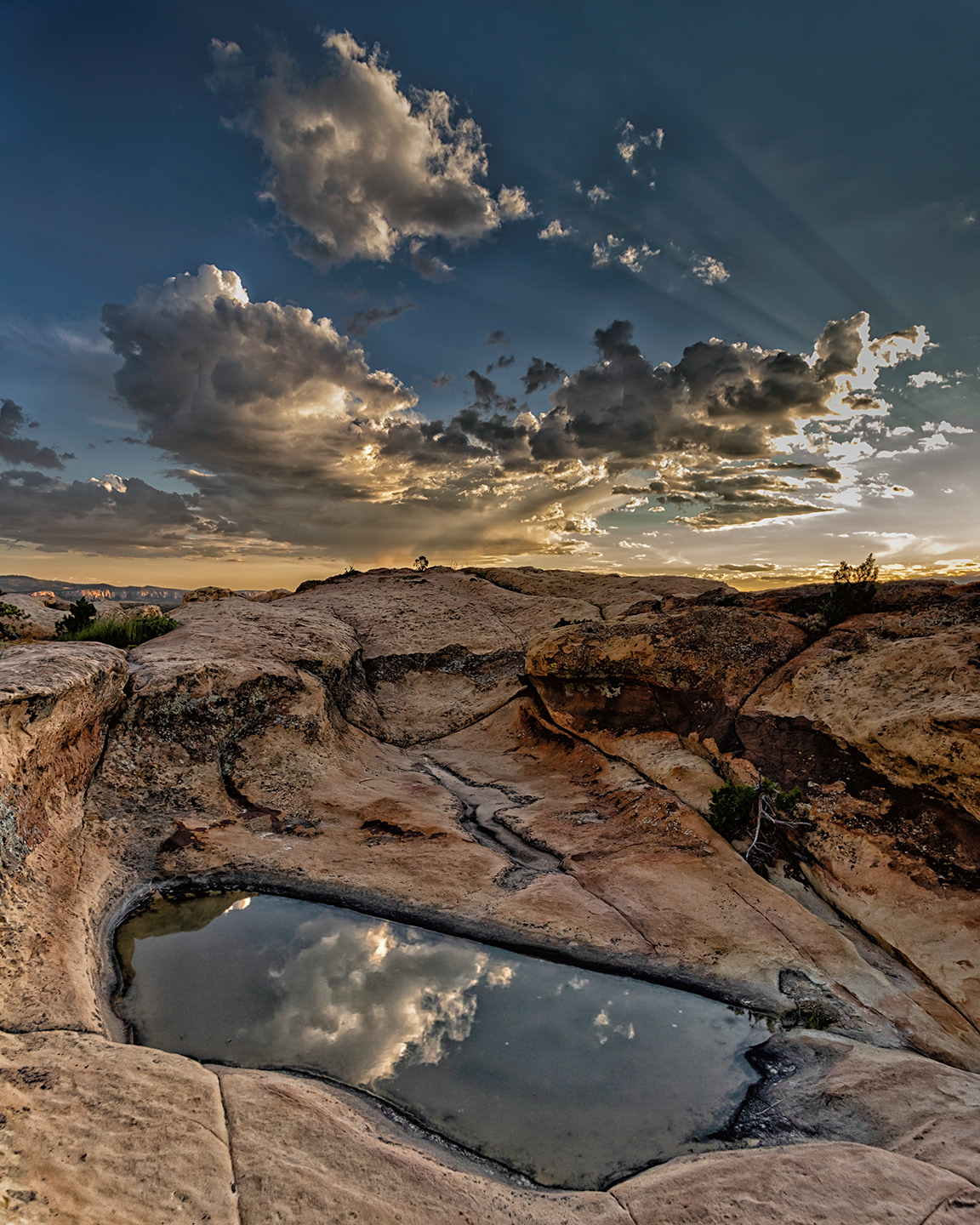 Sandstone Bluffs Sunset