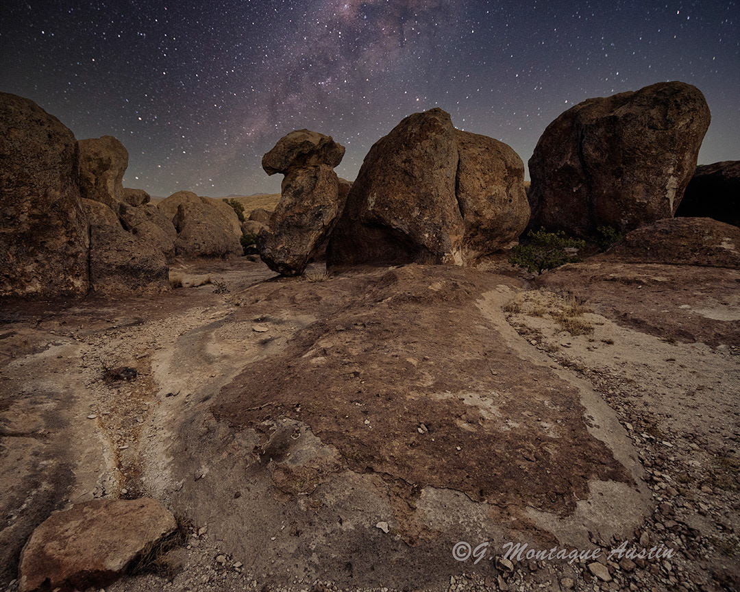 City of Rocks with Stars