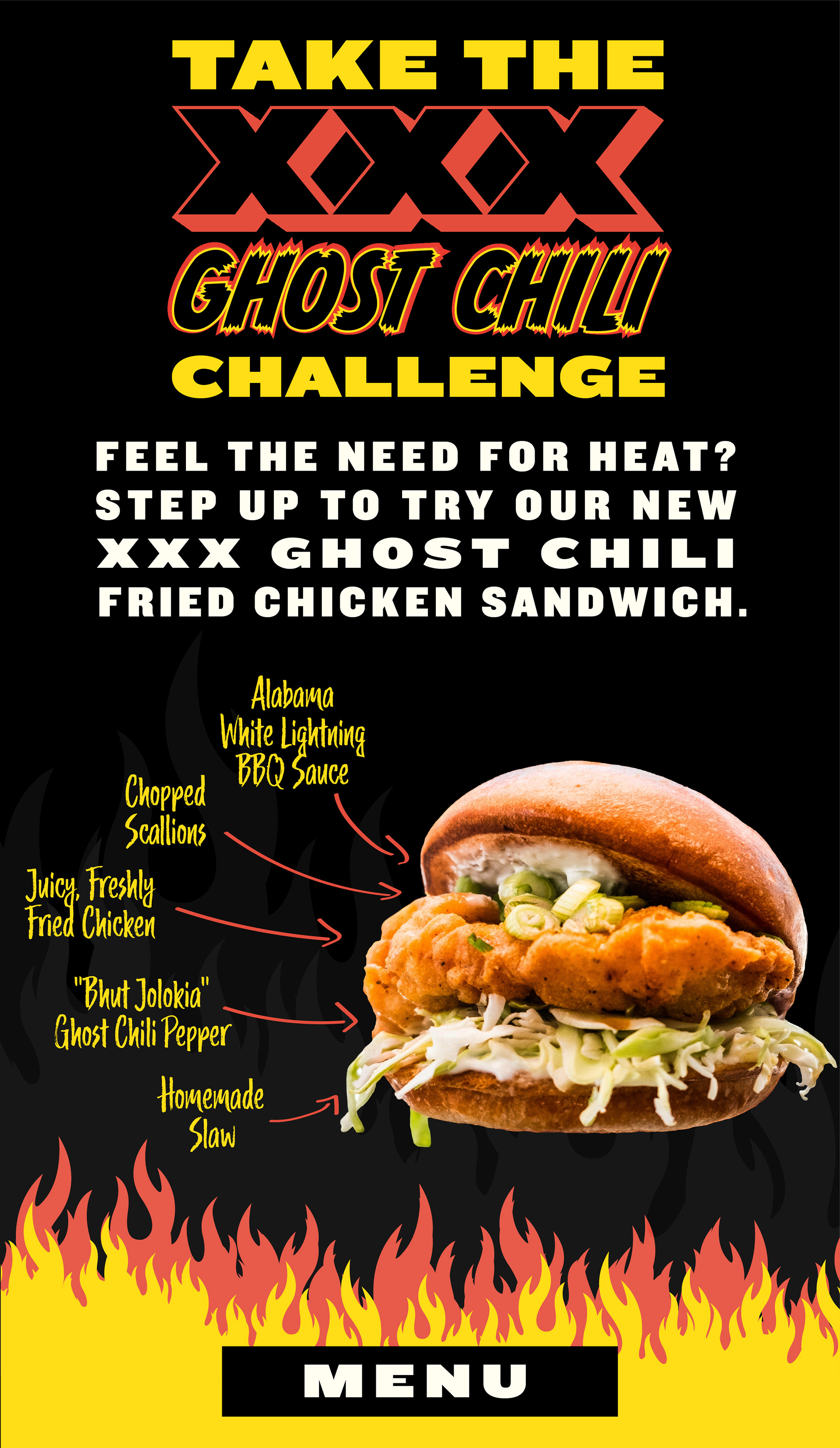 XXX Ghost Chili Challenge eblast