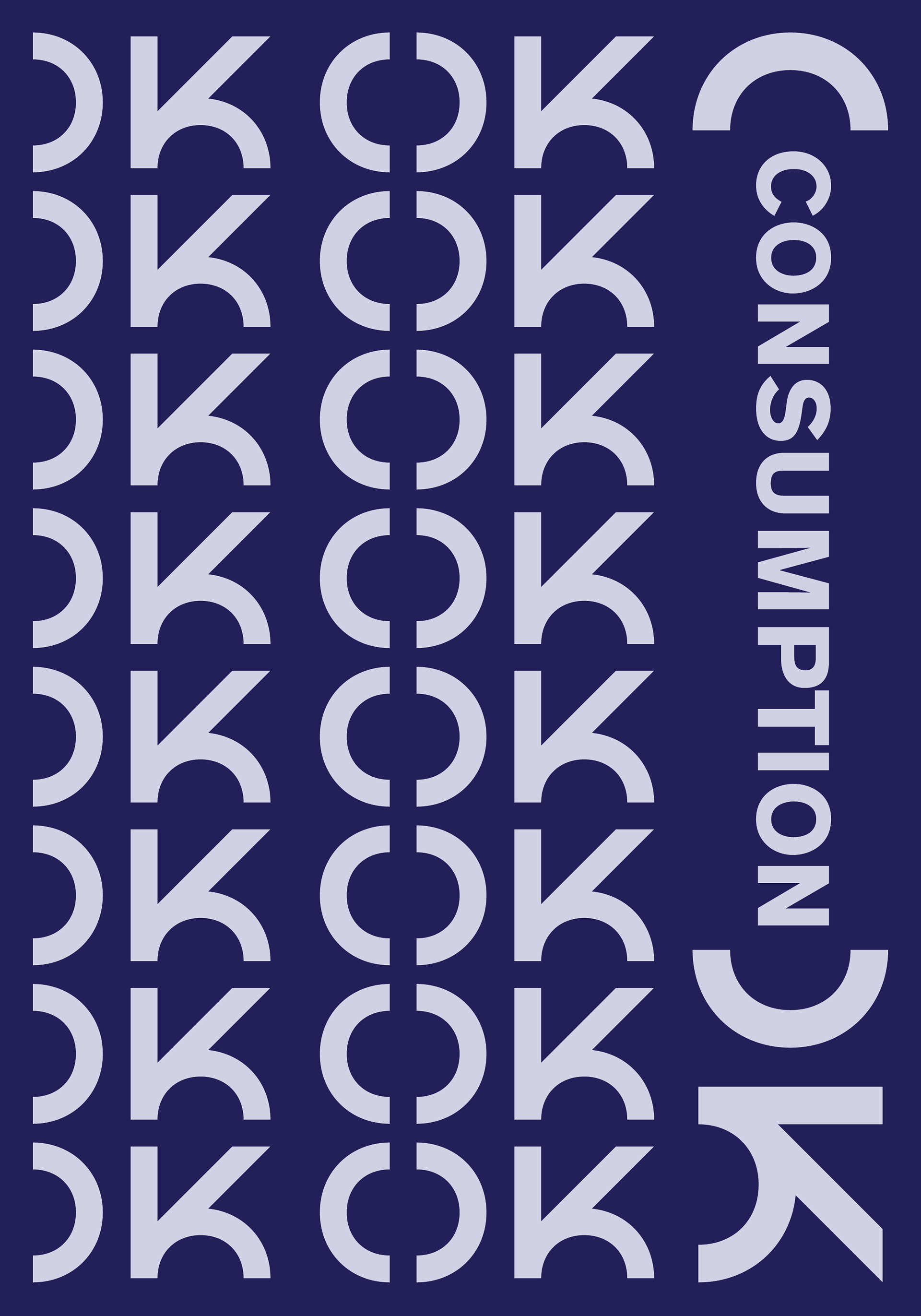 Consumption Lounge Menu - Cover