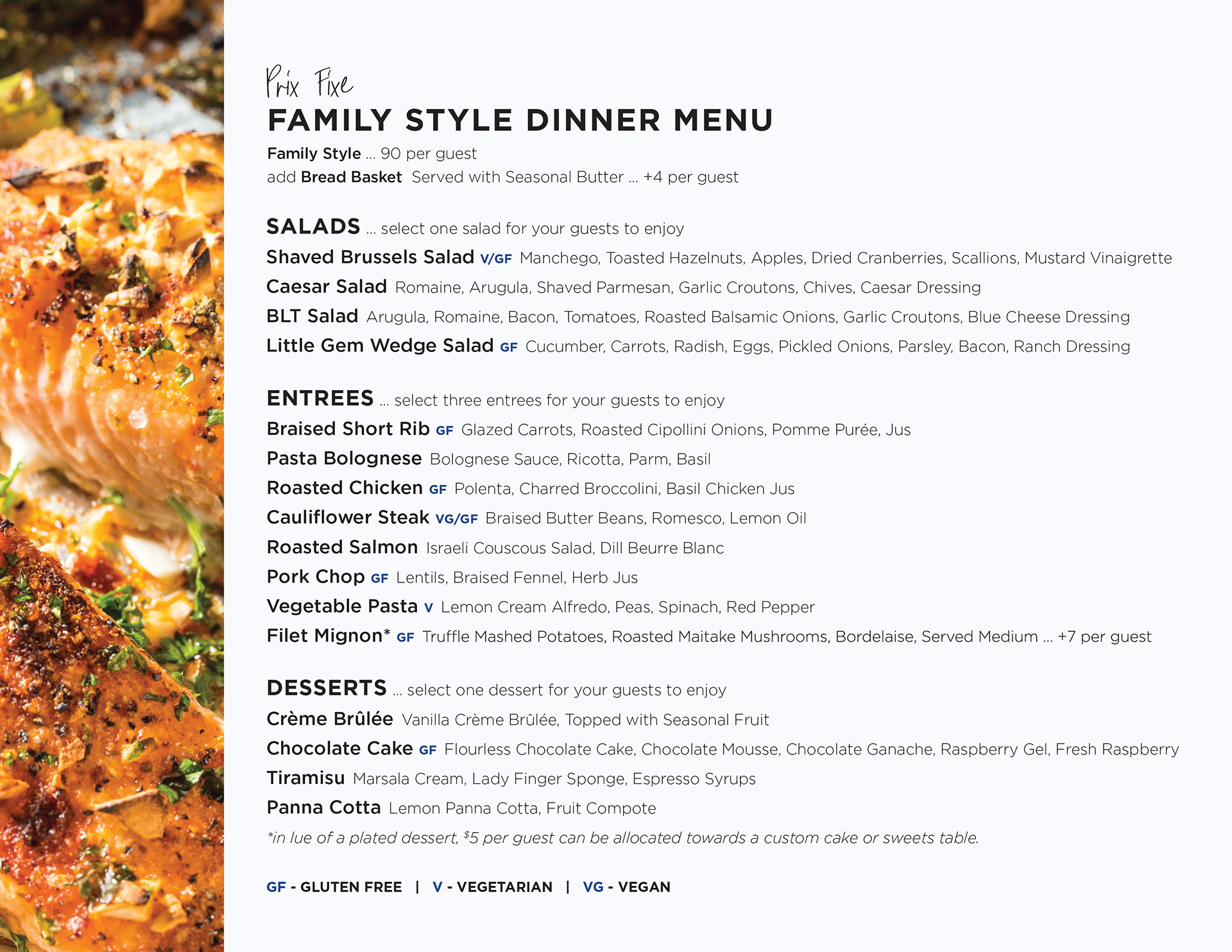 Family Style Dinner
