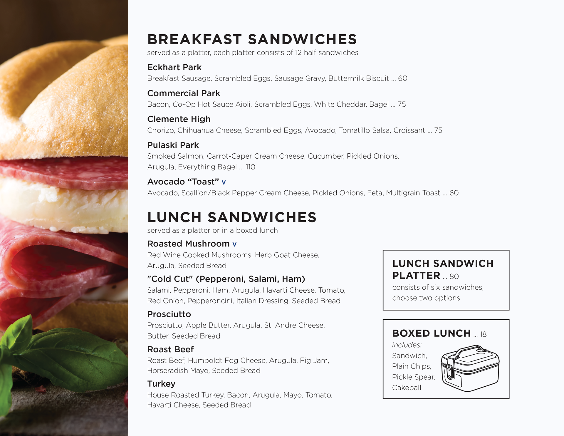 Sandwiches