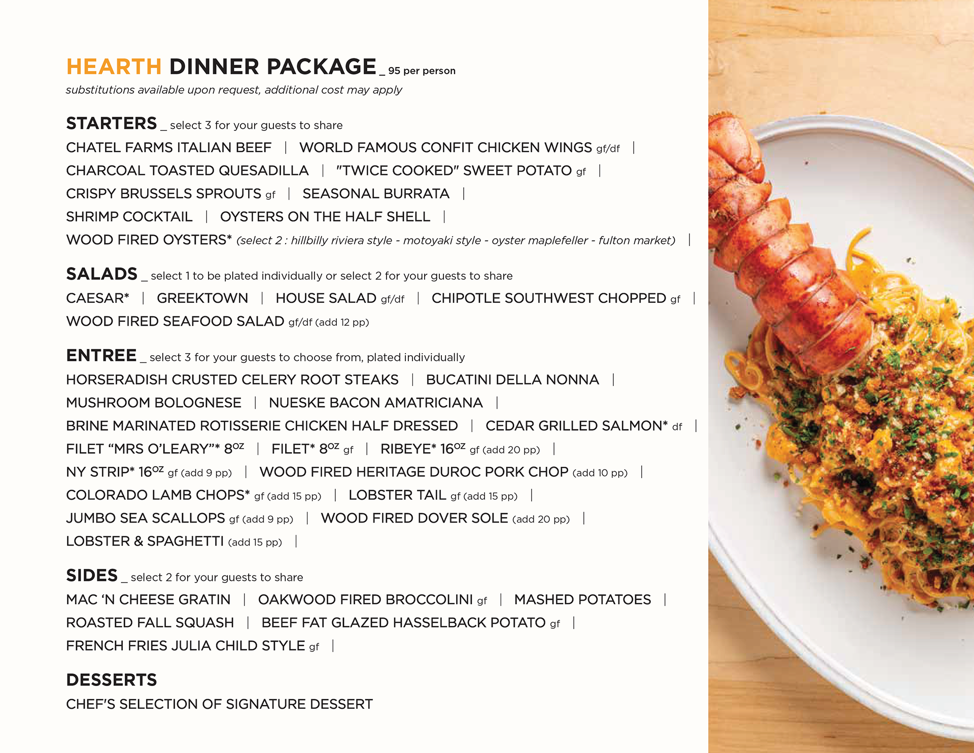 Dinner Package