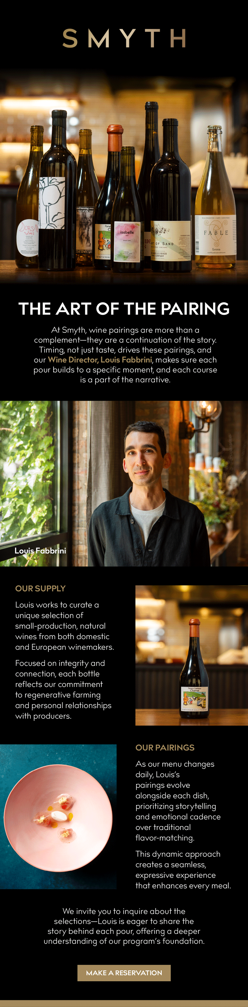 Smyth Wine Dinner