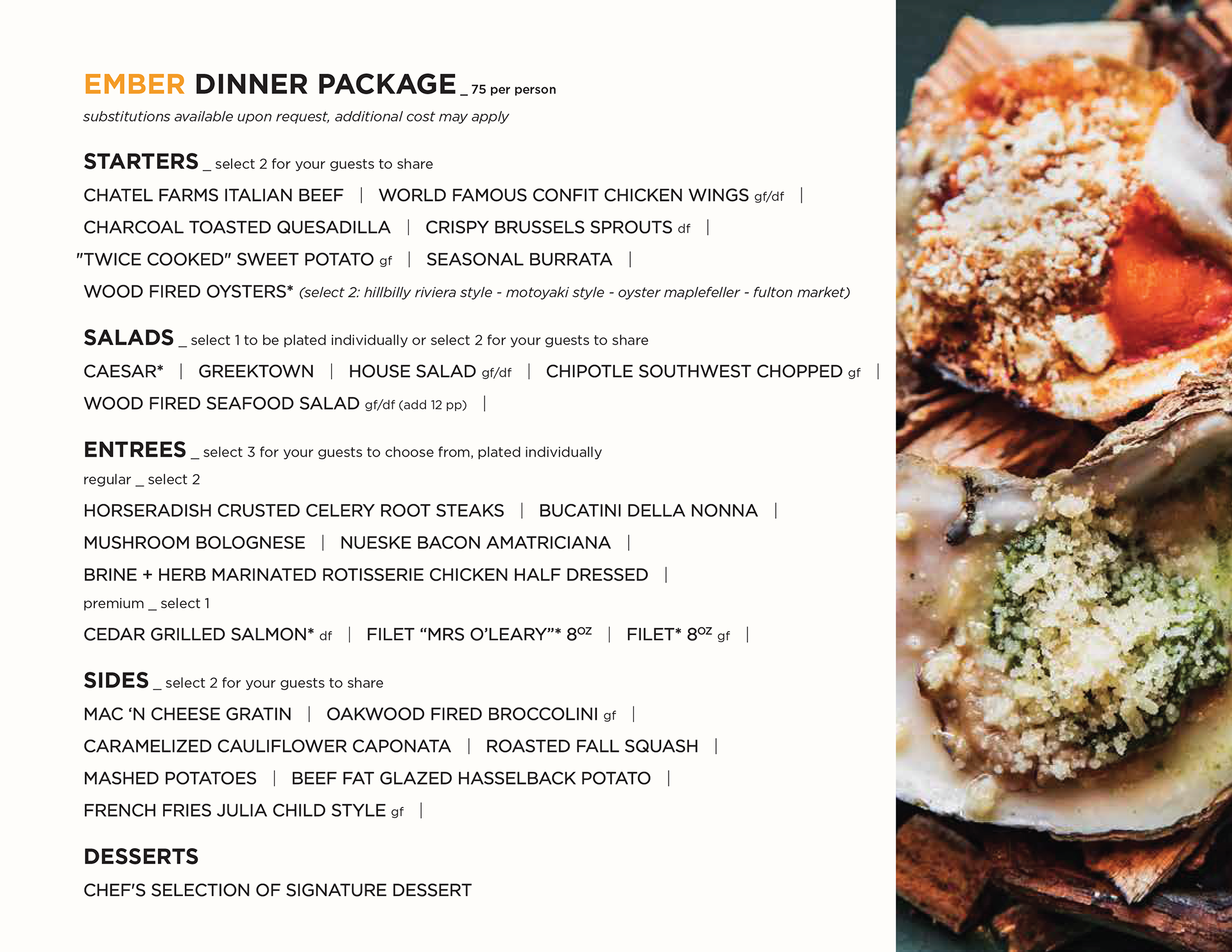 Dinner Package