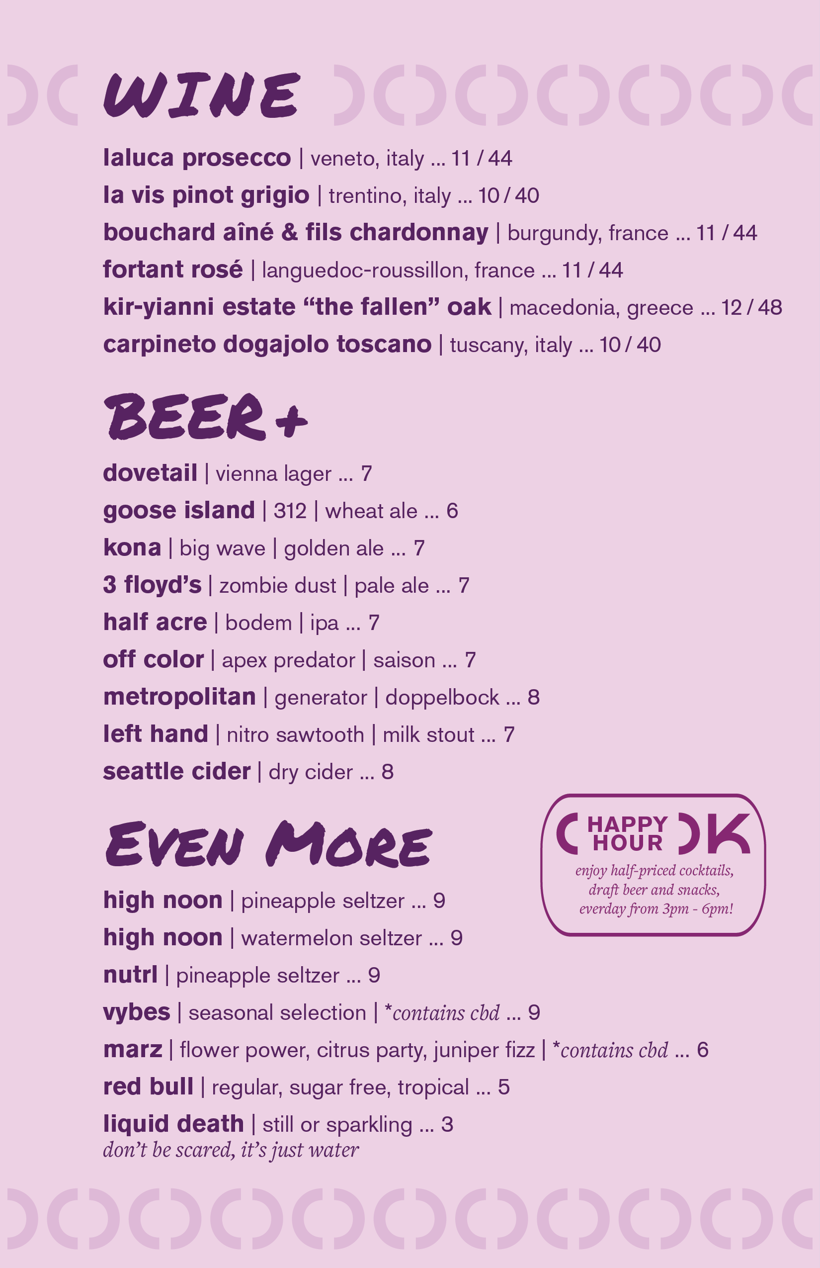 Drinks