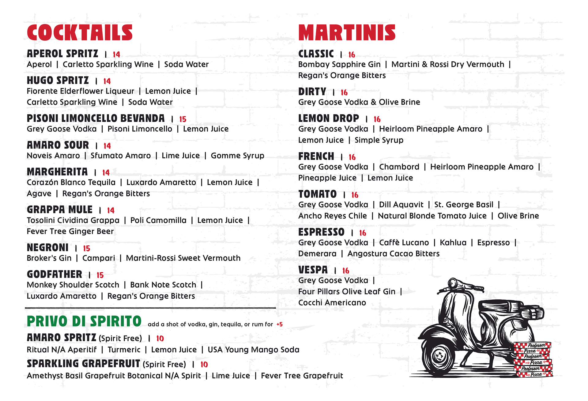 Cocktails e Martinis