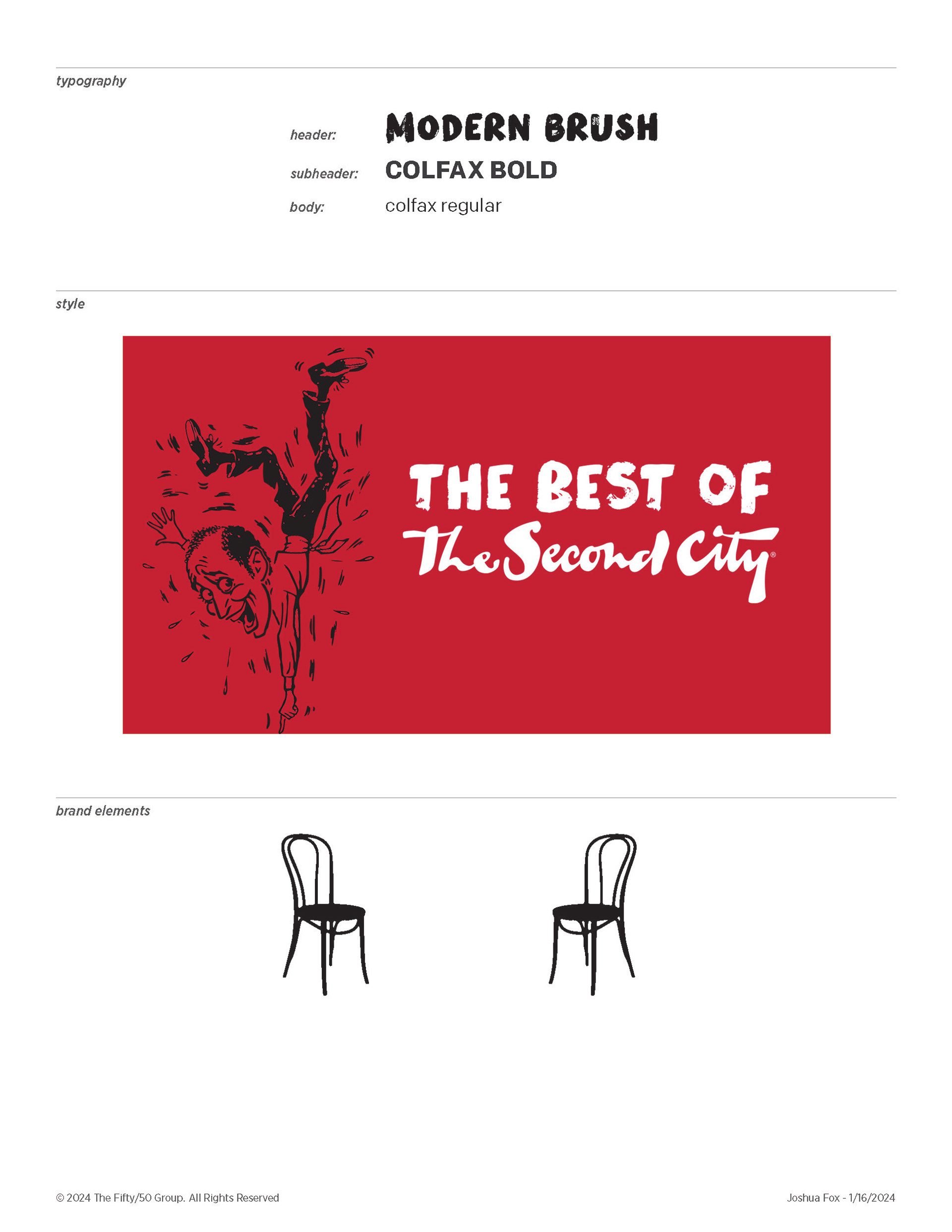 Branding One Sheeter