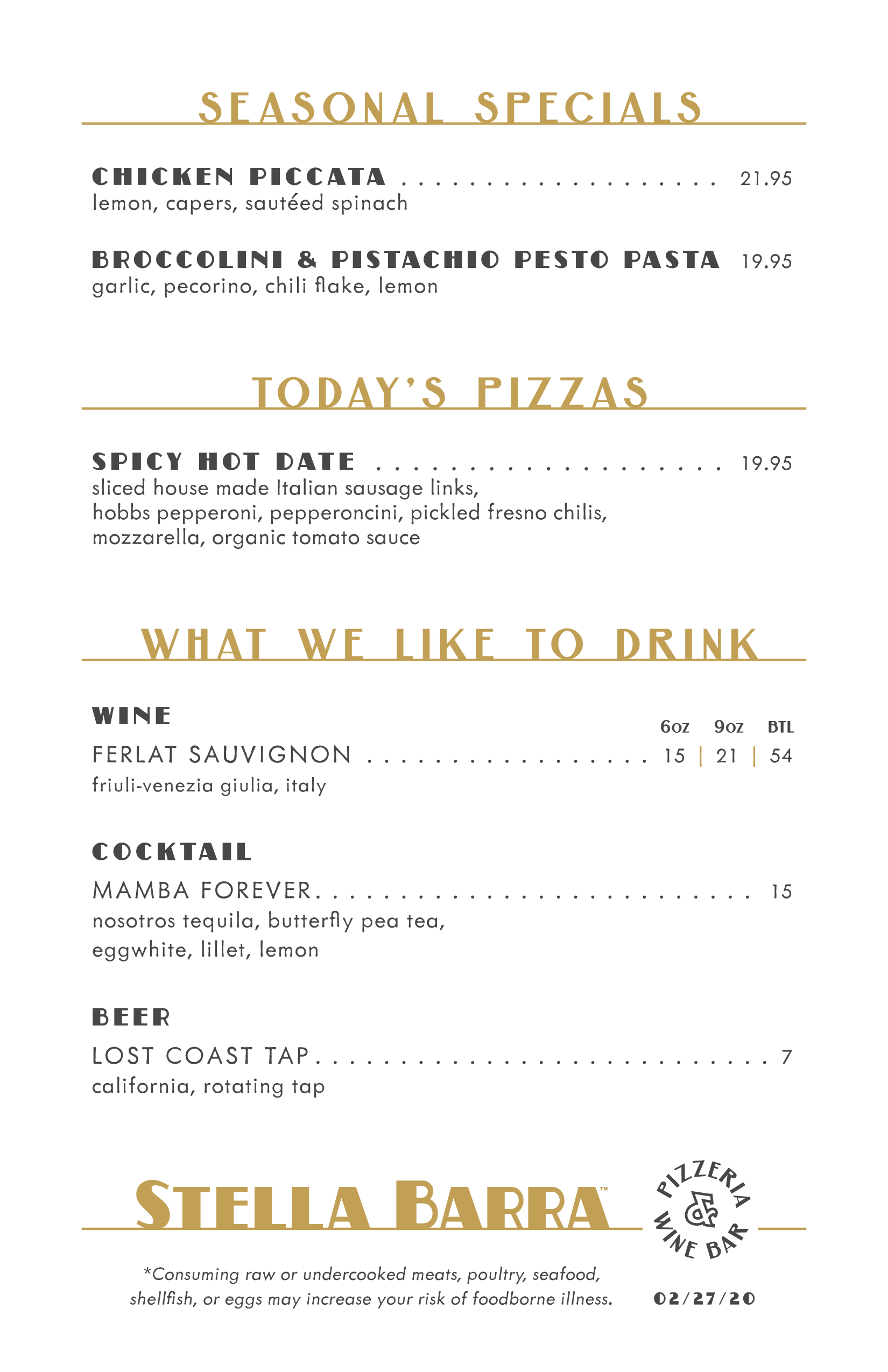 Specials
