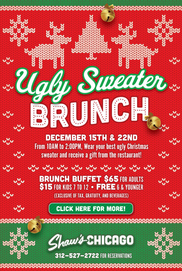 Shaw's Ugly Sweater Brunch