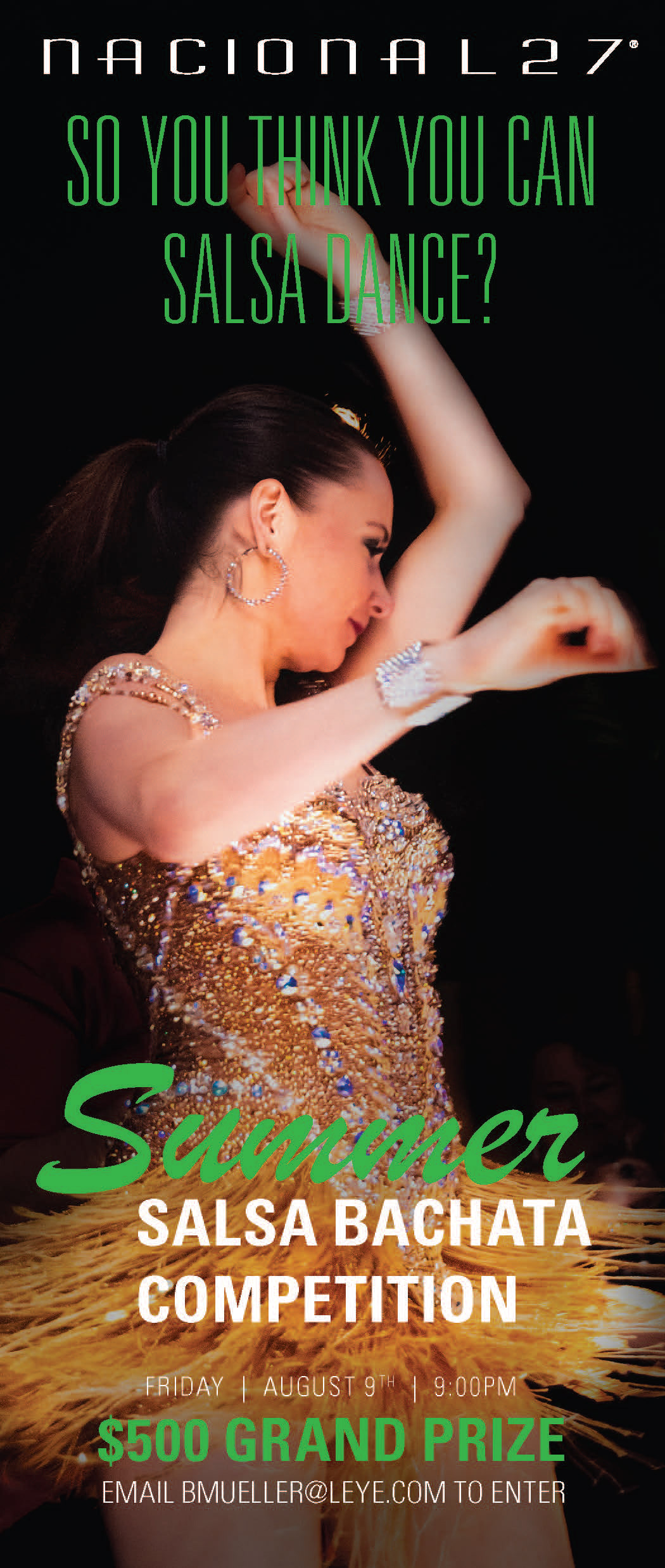 Salsa Competition Check Presenter