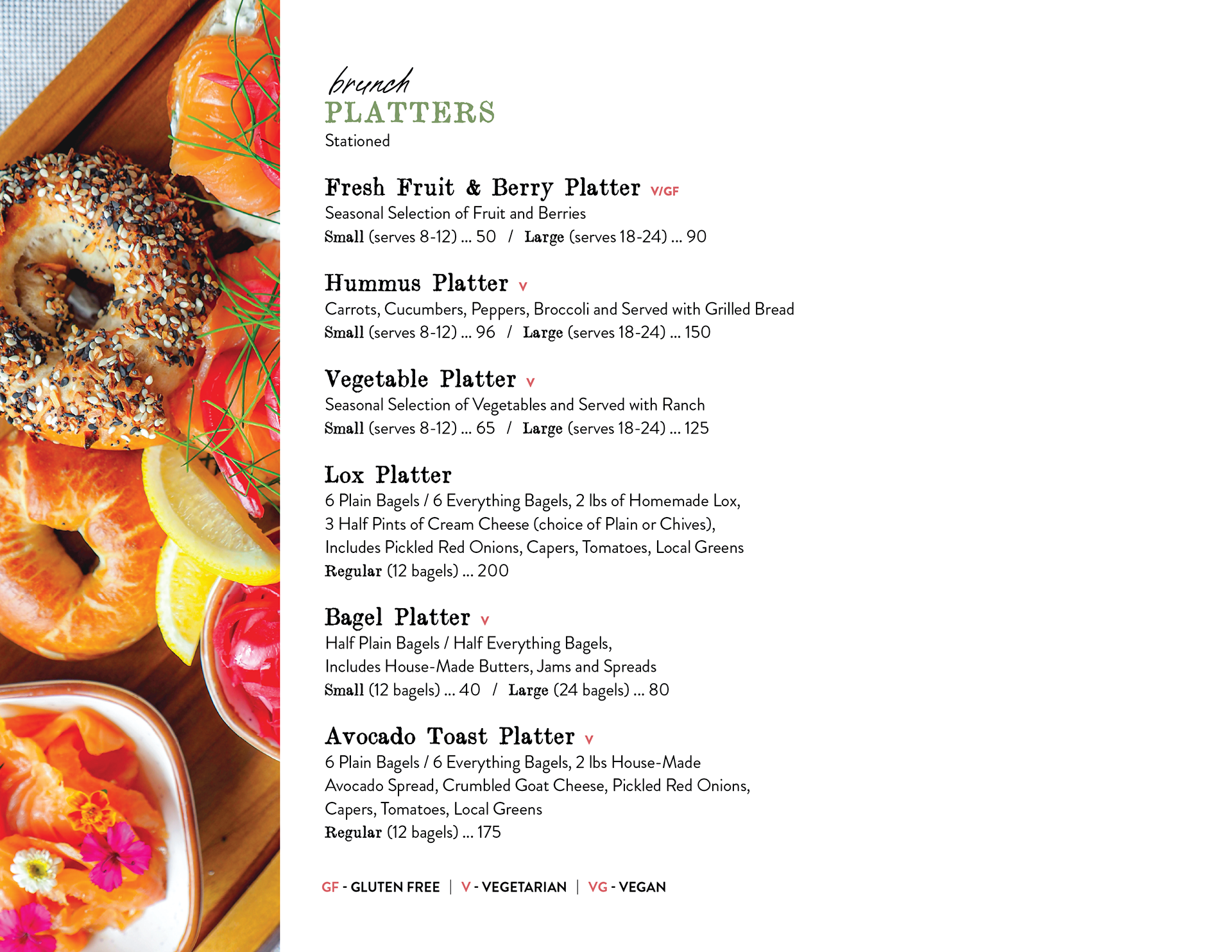 Brunch Platters