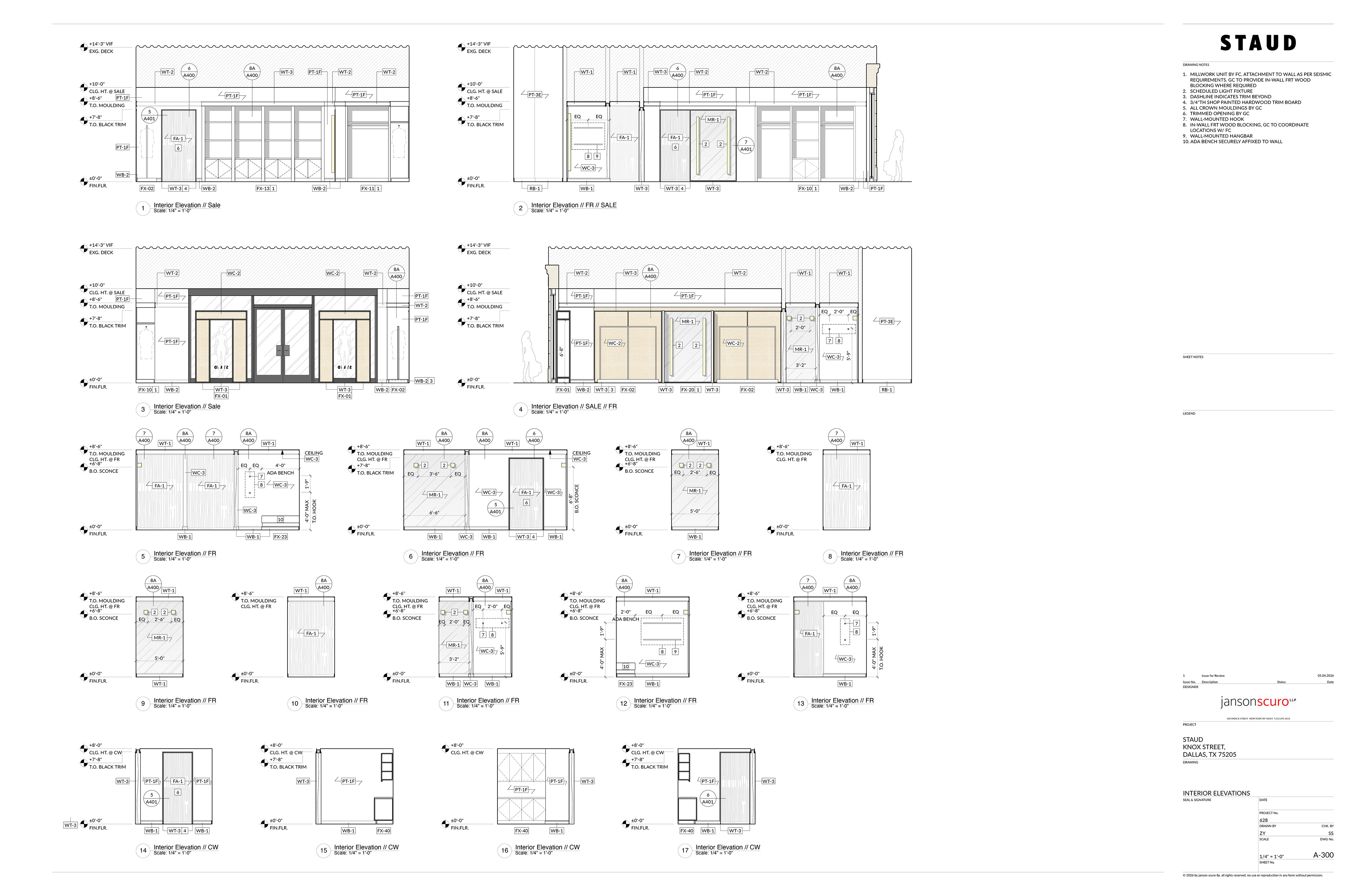 Interior Elevations