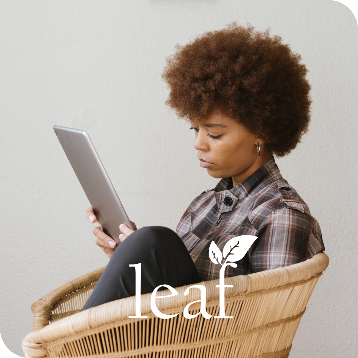 Leaf social media ad example