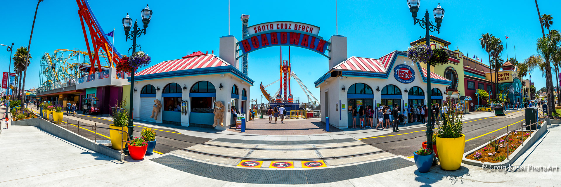 Santa Cruz Boardwalk Front