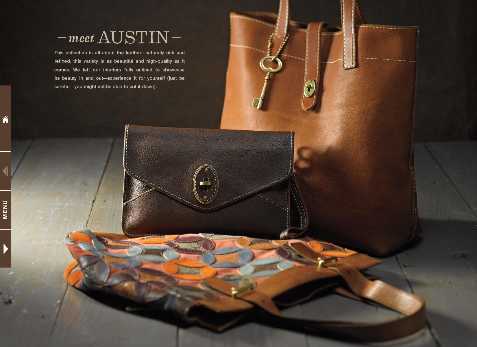 Digital press kit for wholesale buyers.