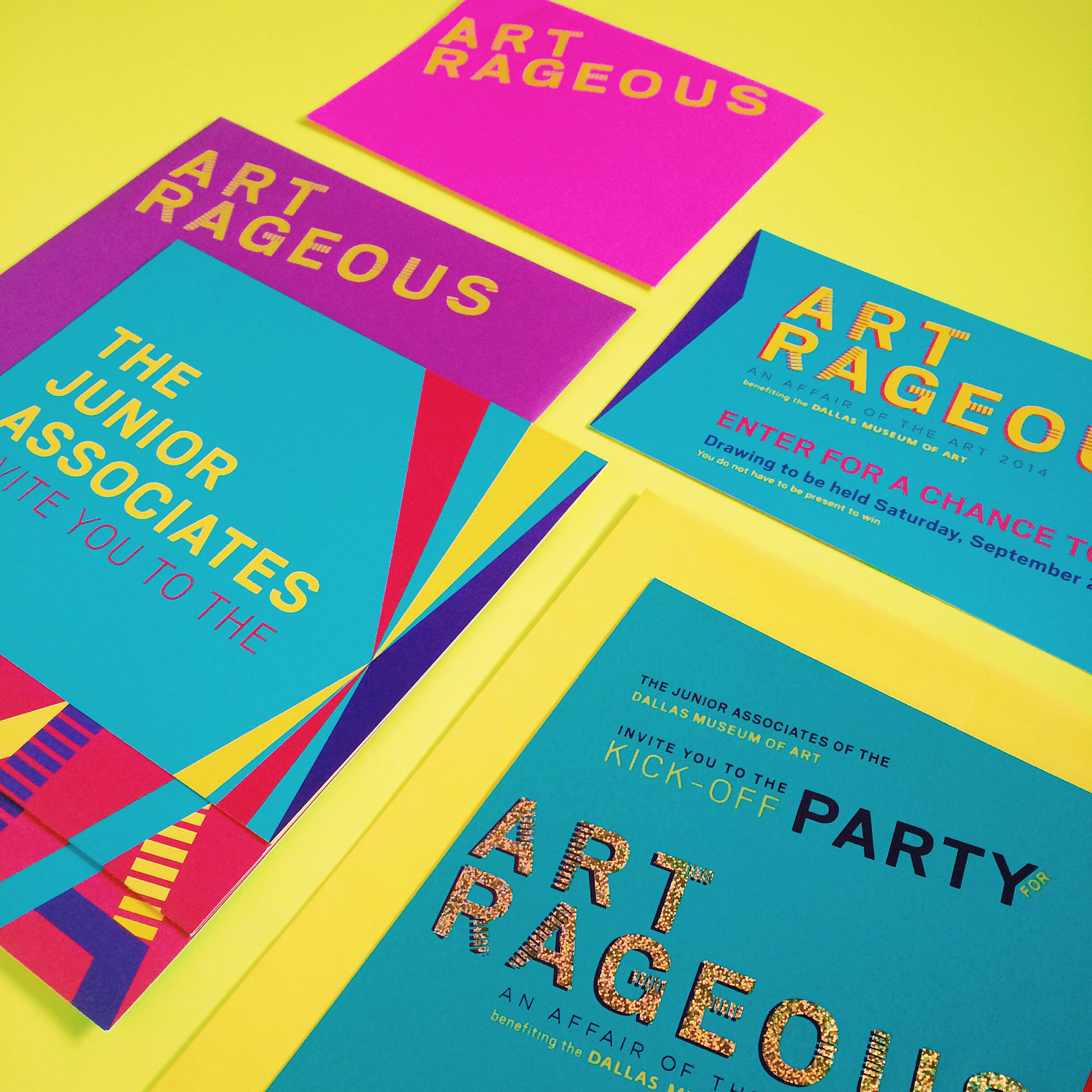 Fundraiser invitation.