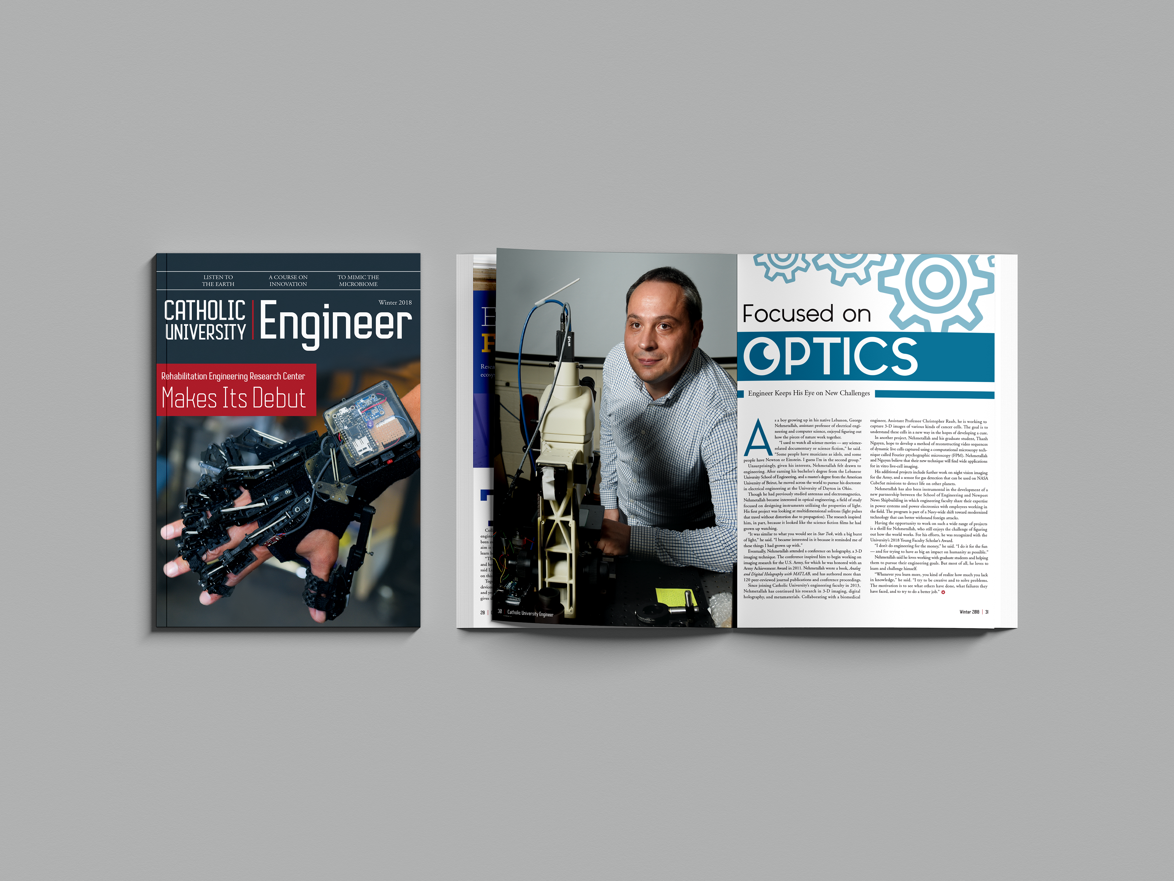 Winter 2018 Optics Feature Design