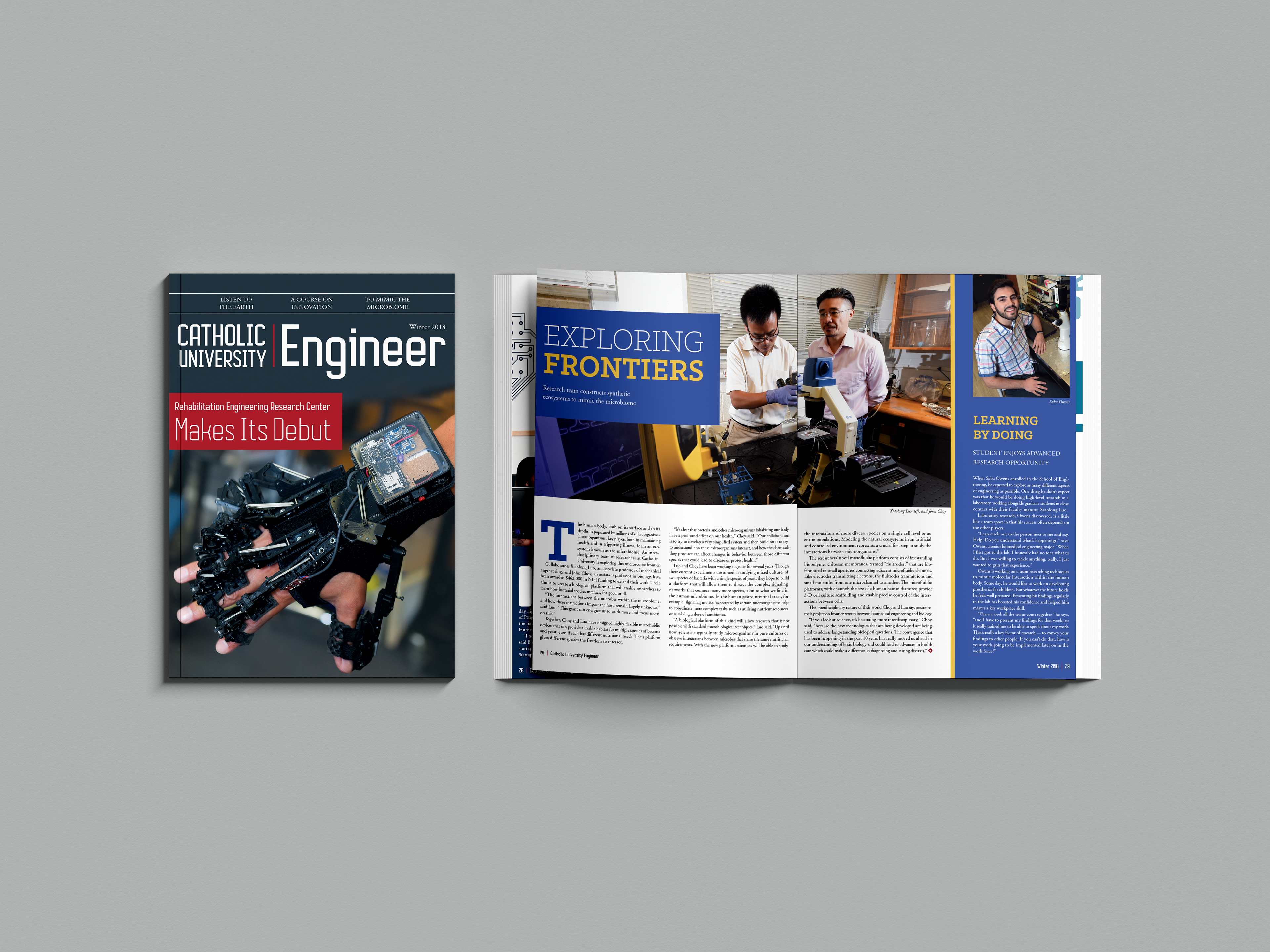 Winter 2018 Exploring Frontiers Feature Design