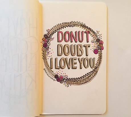 Donut Doubt I Love You, 2017.