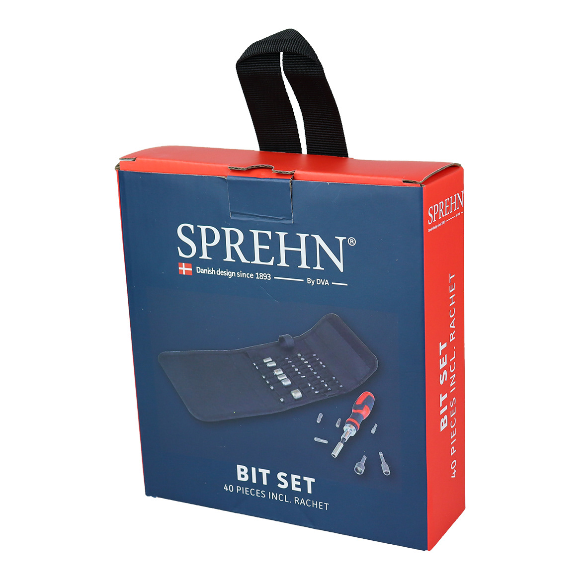 Emballagedesign til bitsæt