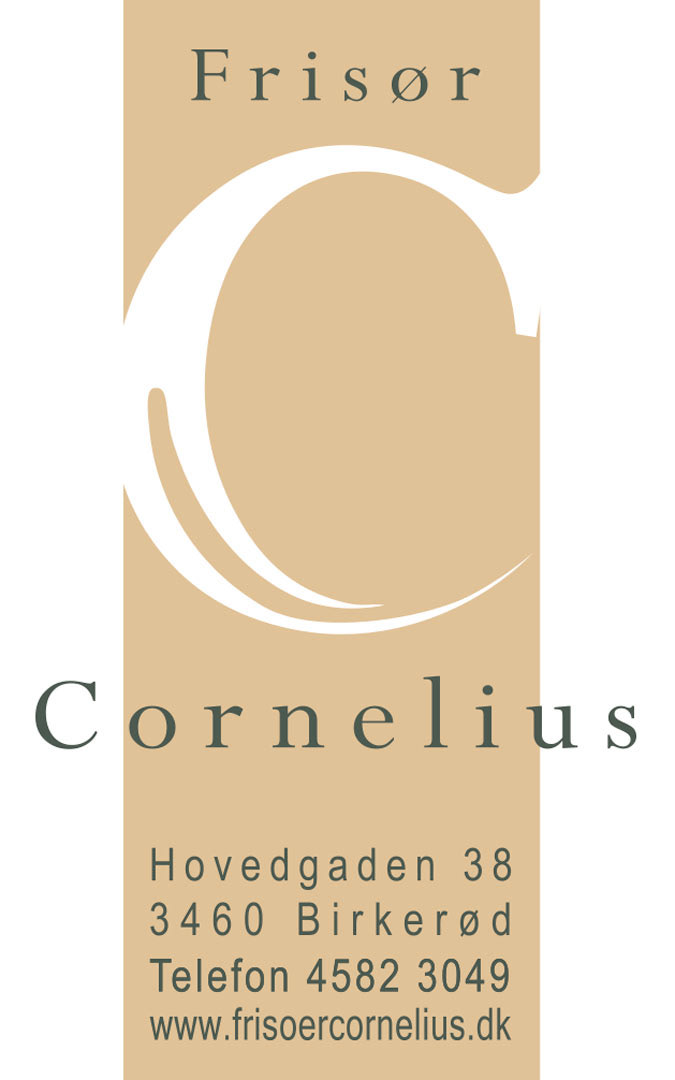 Logo lavet i illustrator til Frisør