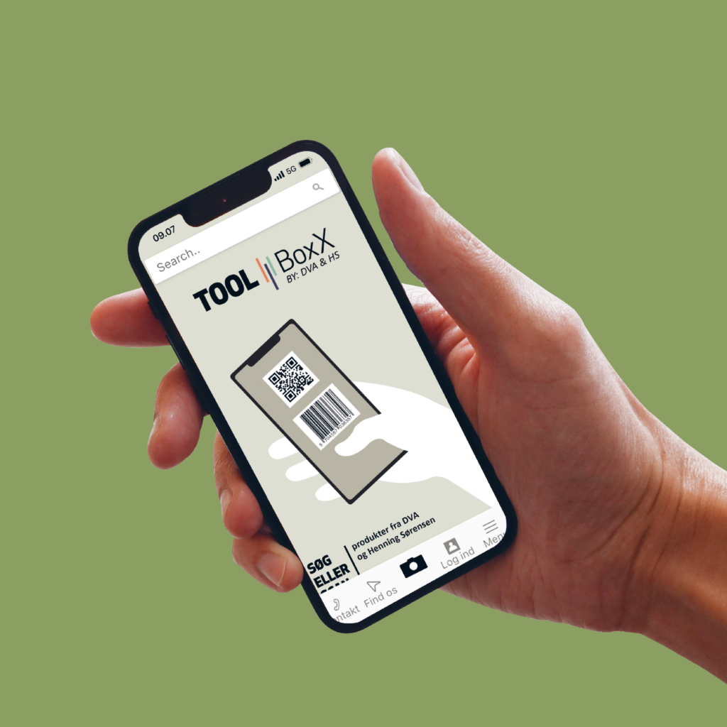 UI på scanner app