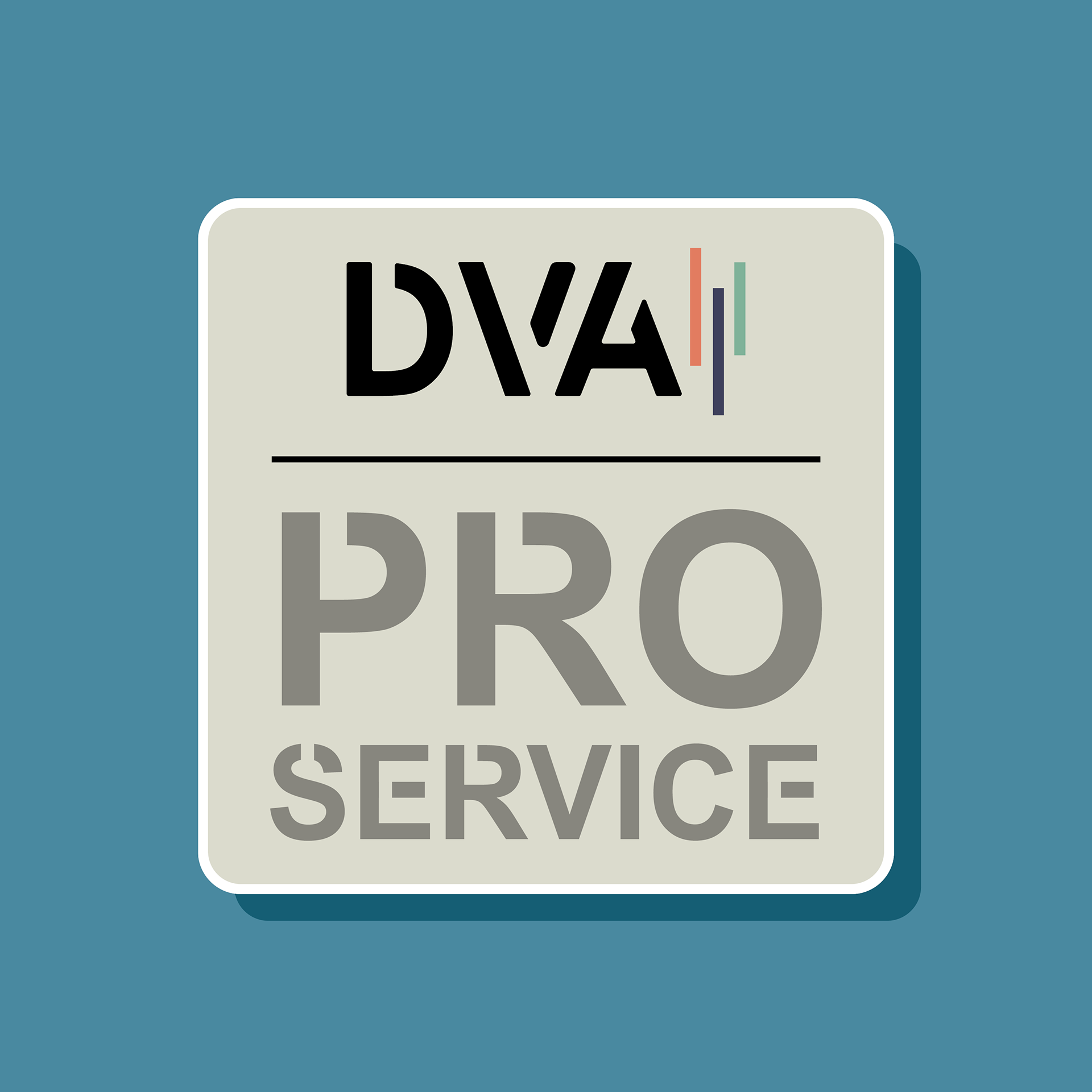 Sub logo til DVA´s egen servicecenter