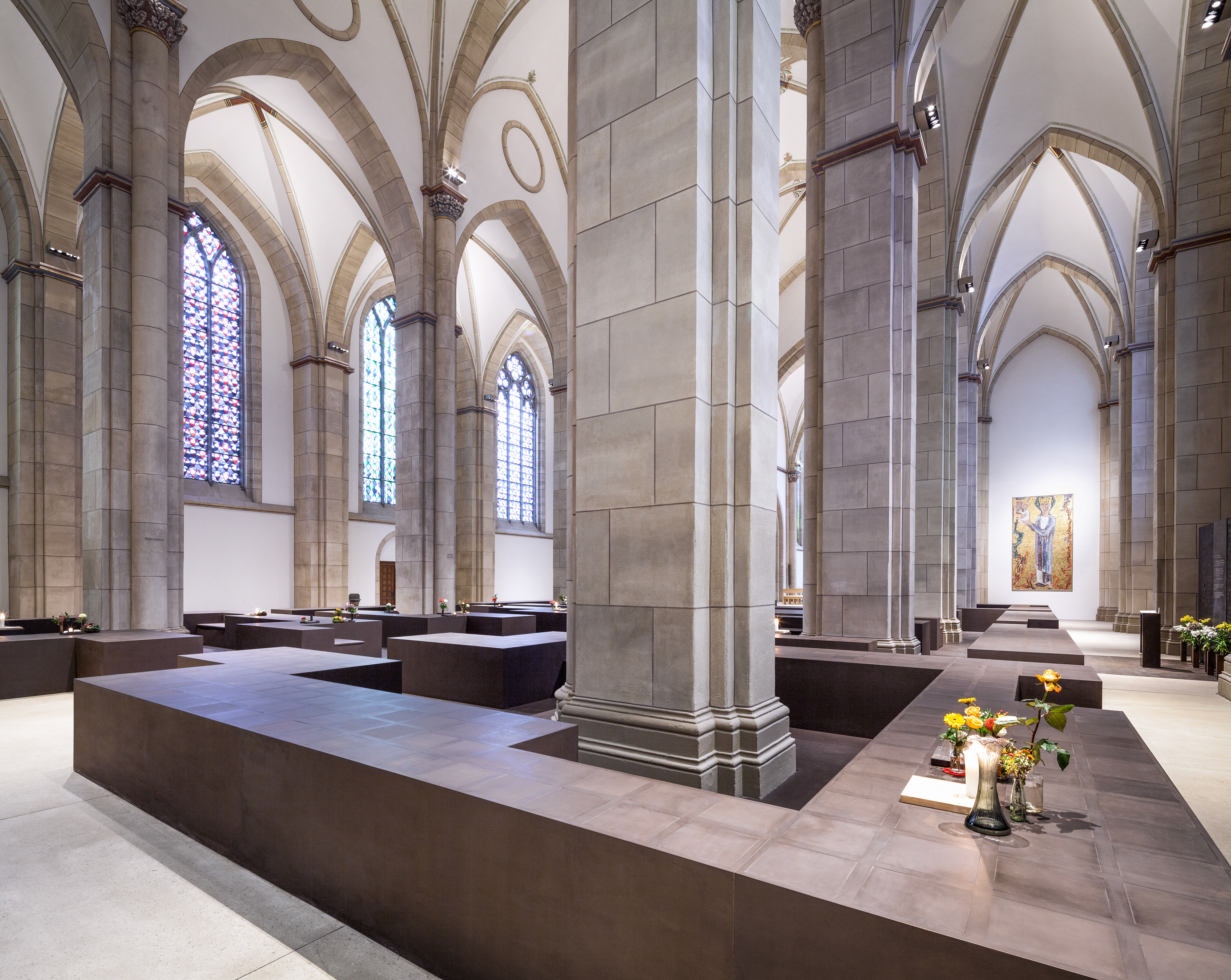 Architekturfotografie in der Grabeskirche Dortmund von Christopher Clem Franken