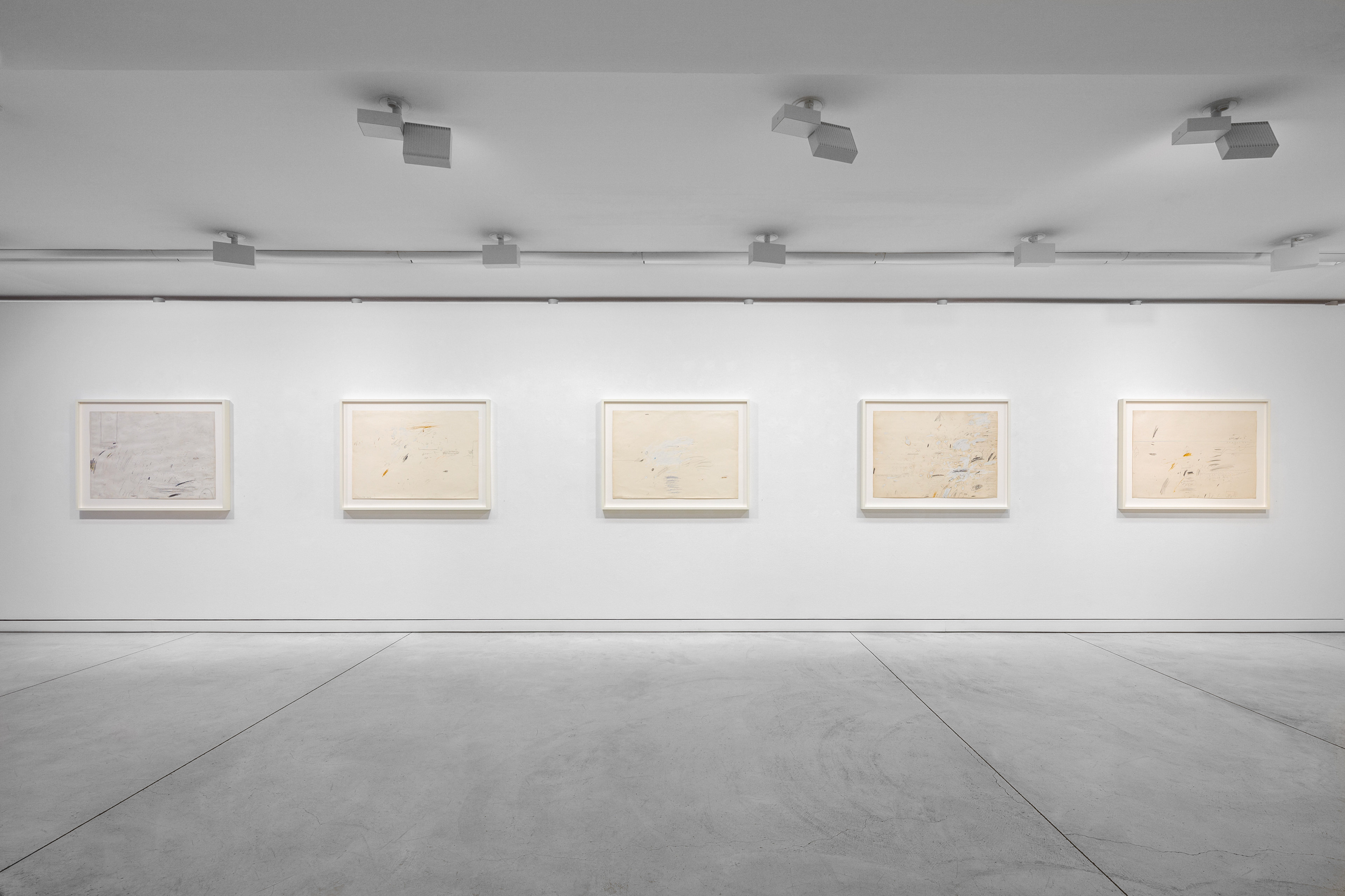 Galerie Fotograf: Ausstellung von Cy Twombly in der Galerie Karsten Greve Köln