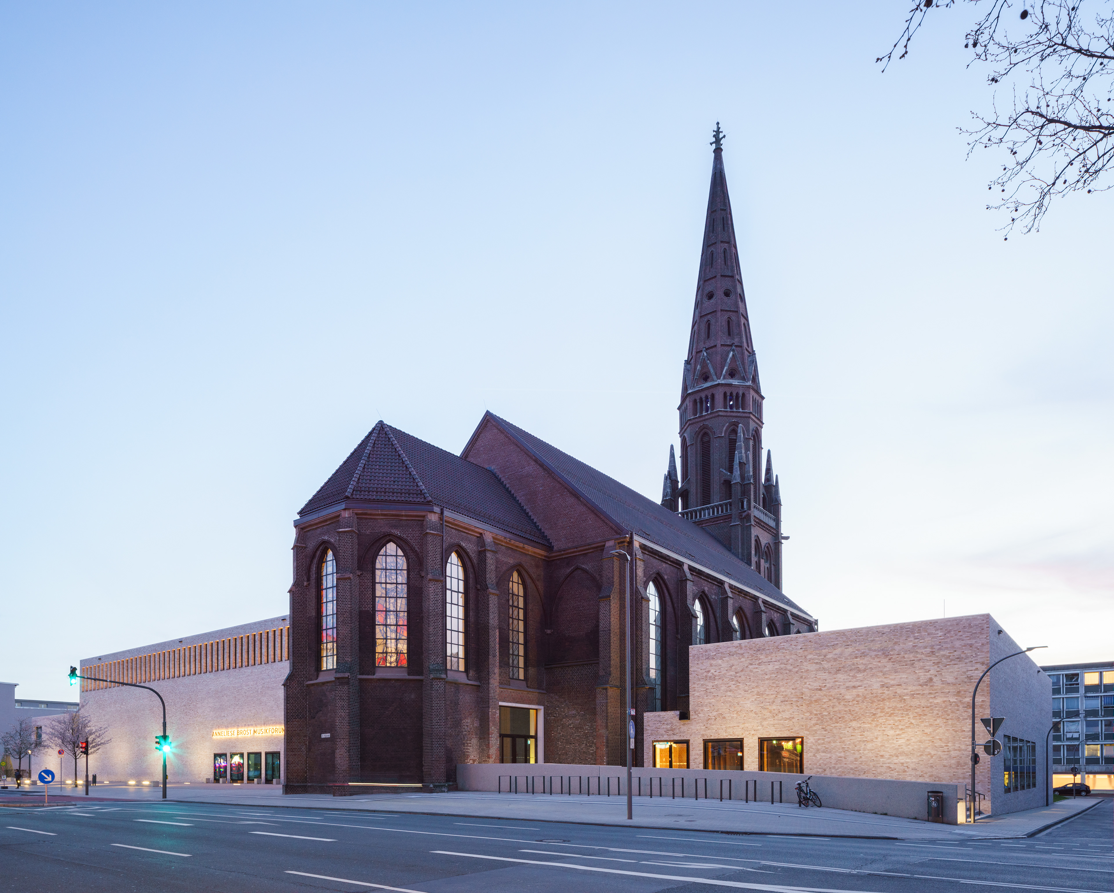 Anneliese Brost Musikforum, Bochum, Architekturfotografie