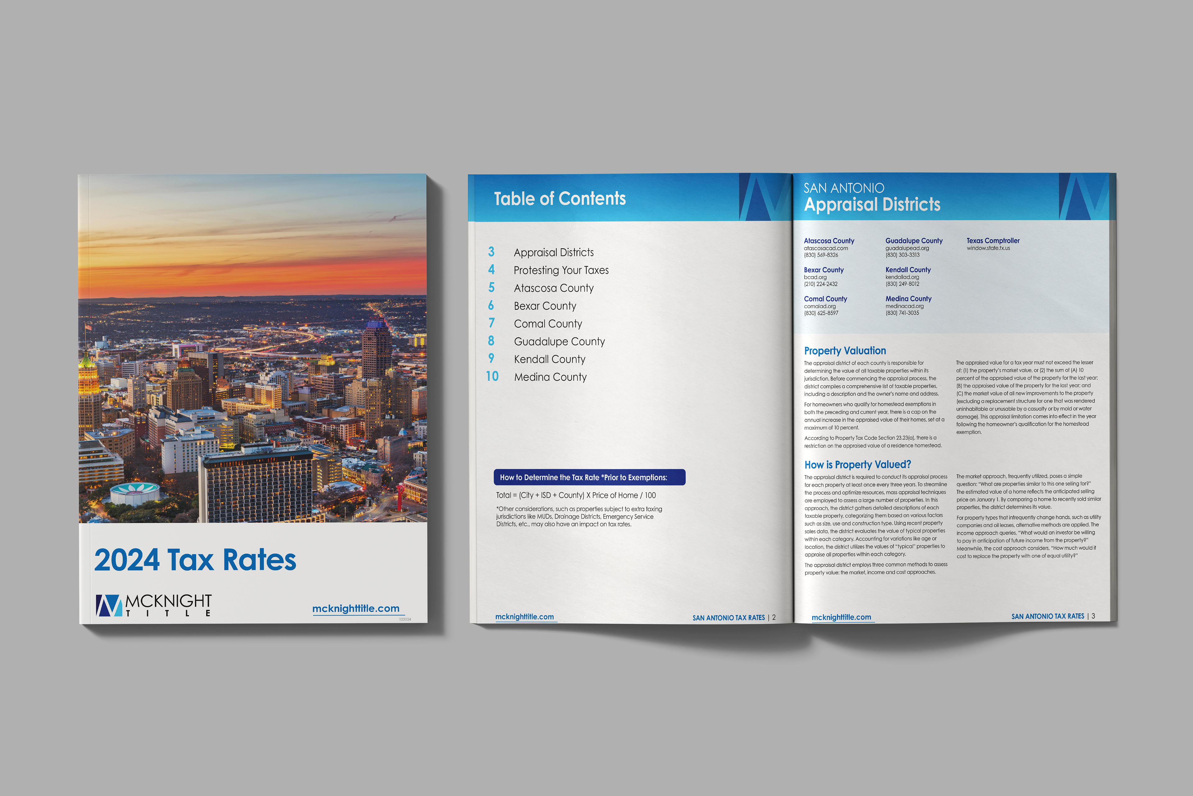 McKnight Title Tax Rate magazine