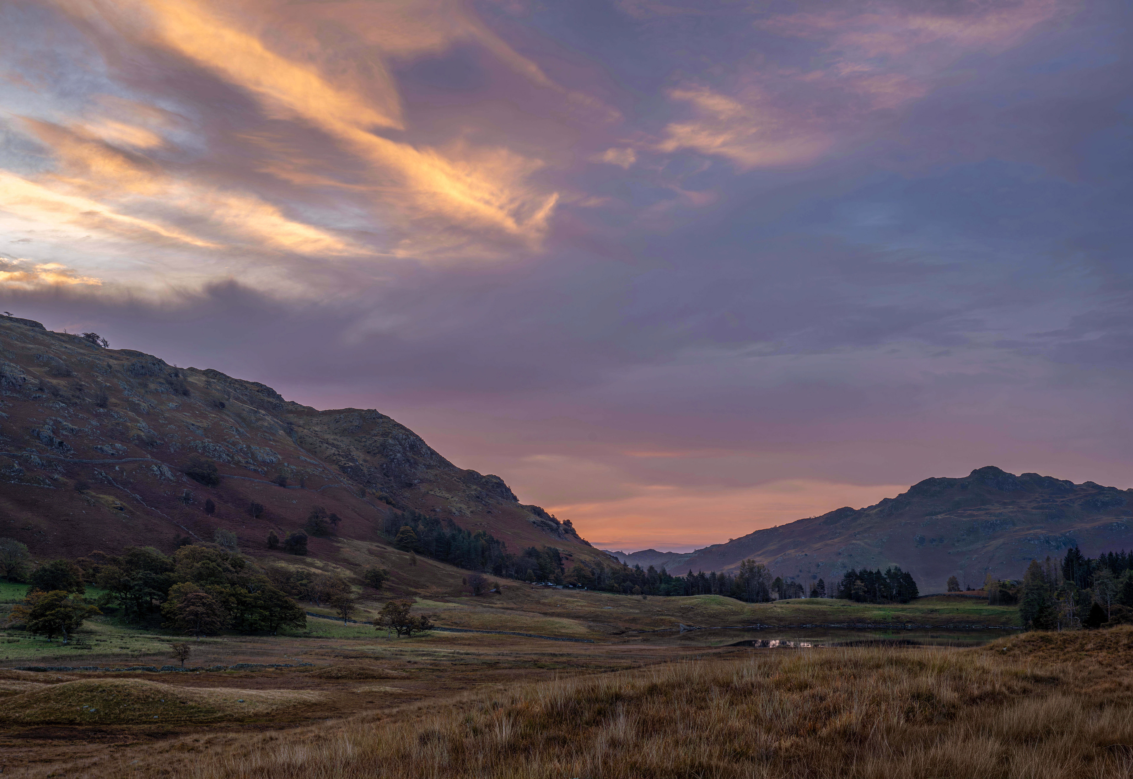 Sunrise at Blea Tarn