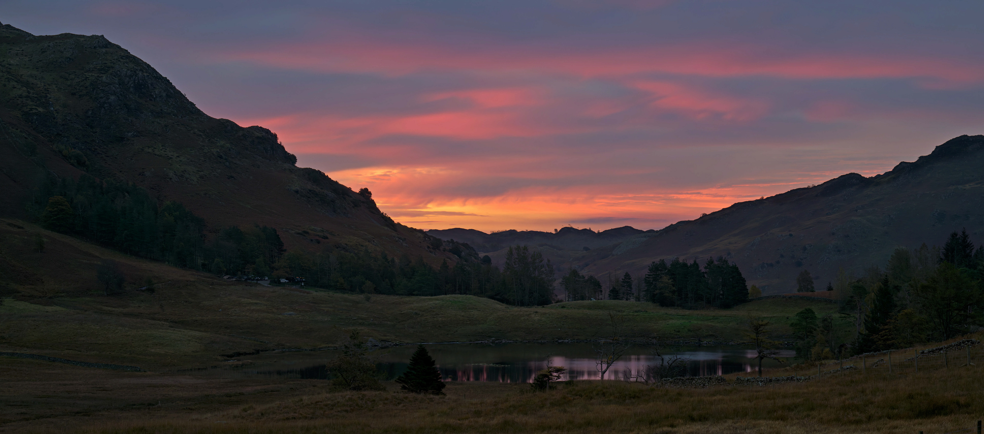 Sunrise at Blea Tarn