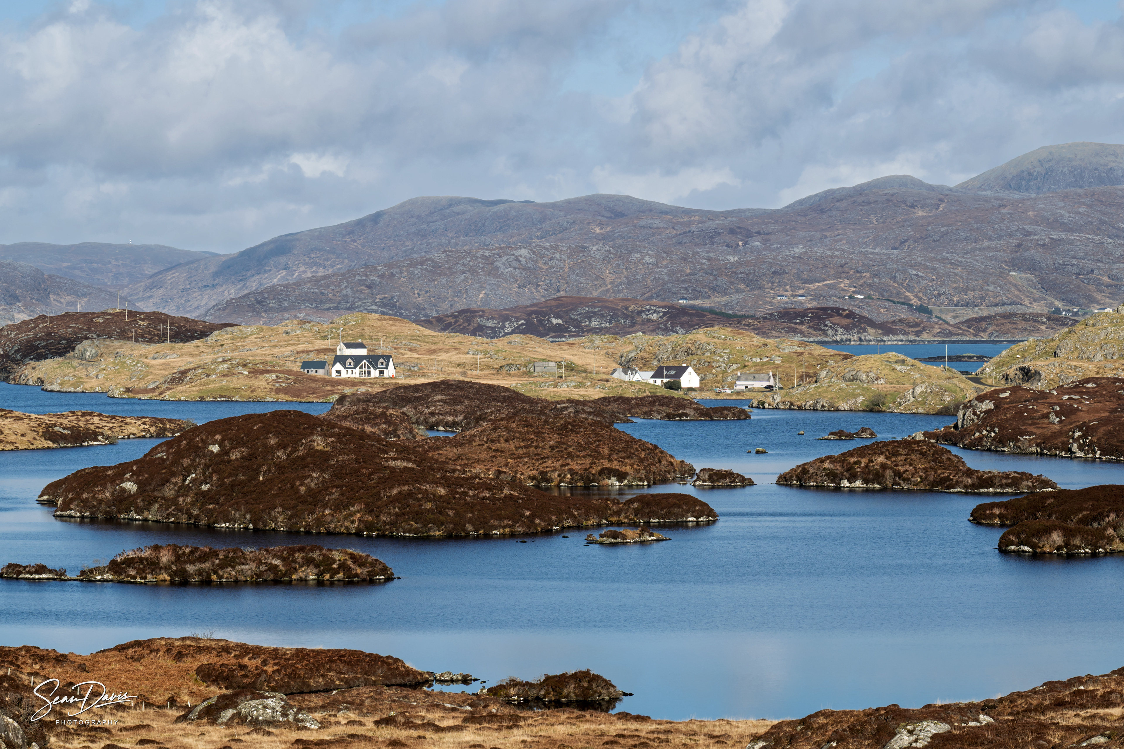 Lochan View towards Harris Hills