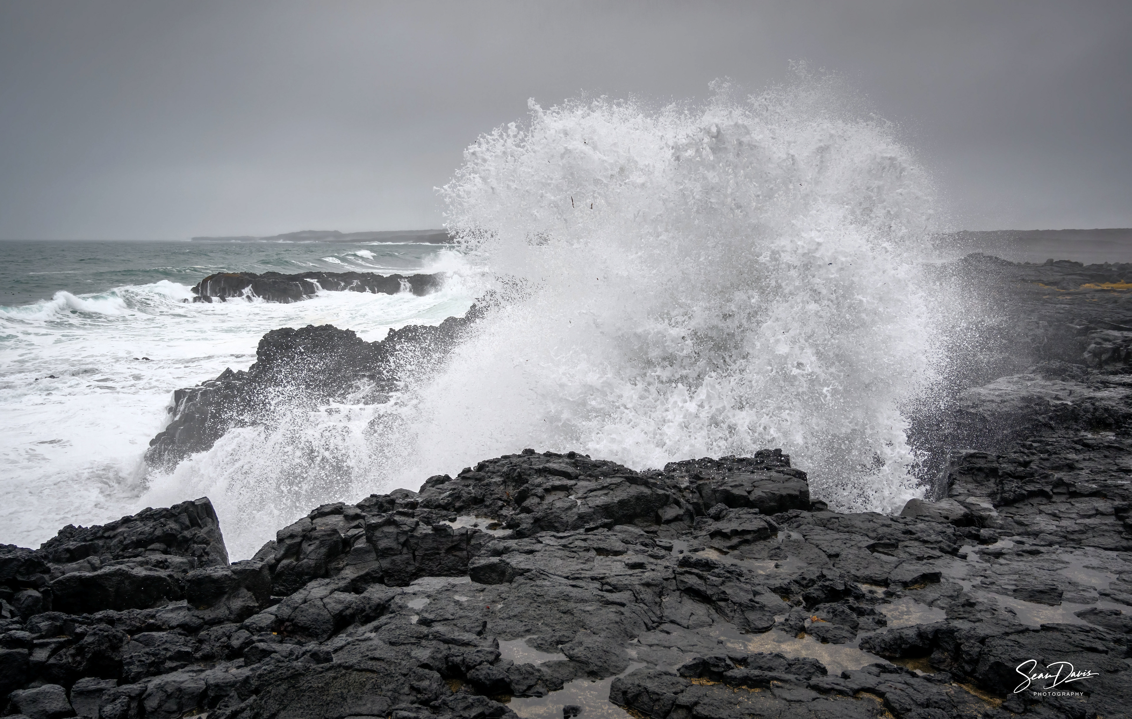 Brimketill lava rock pool