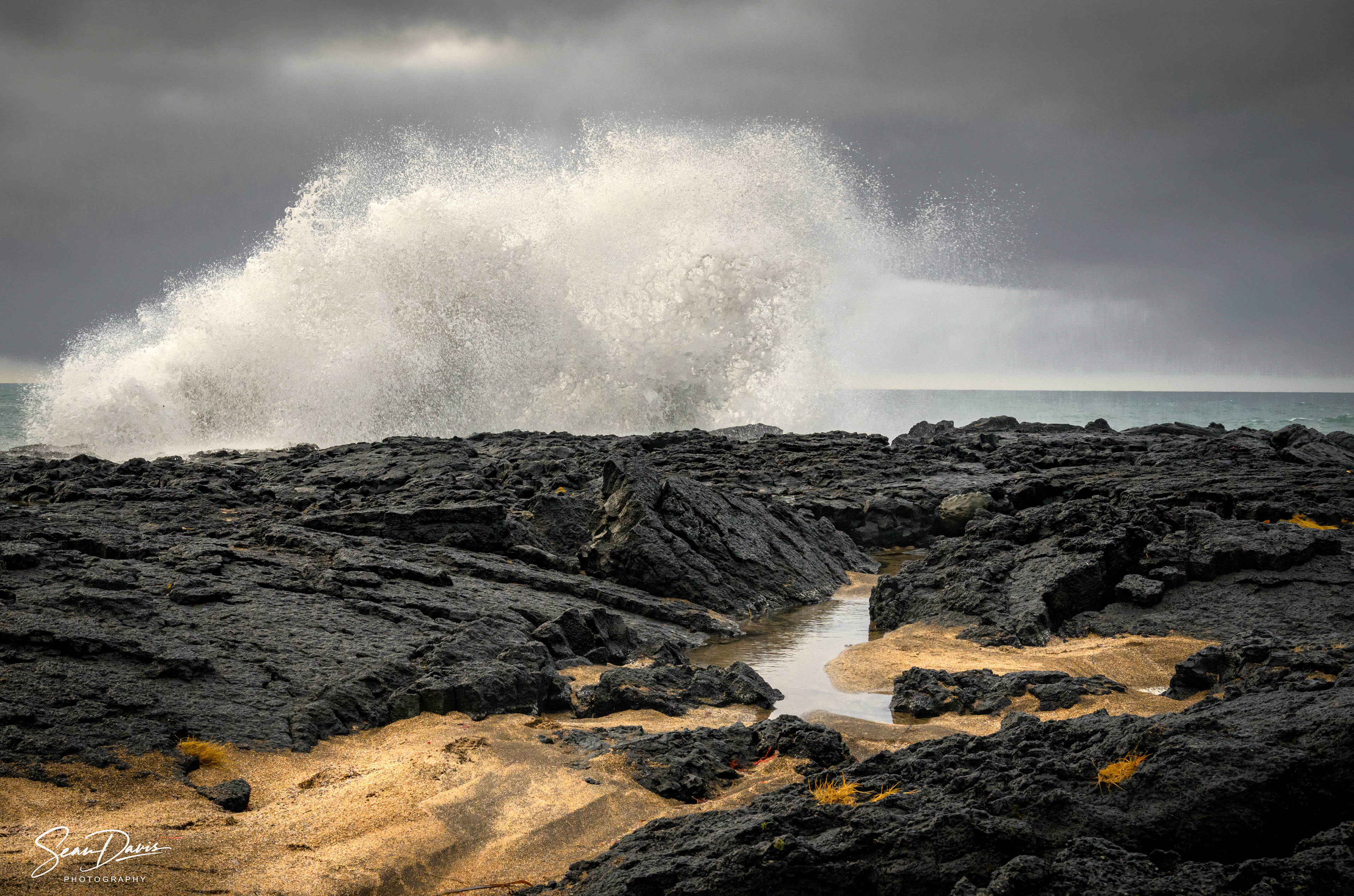 Brimketill lava rock pool