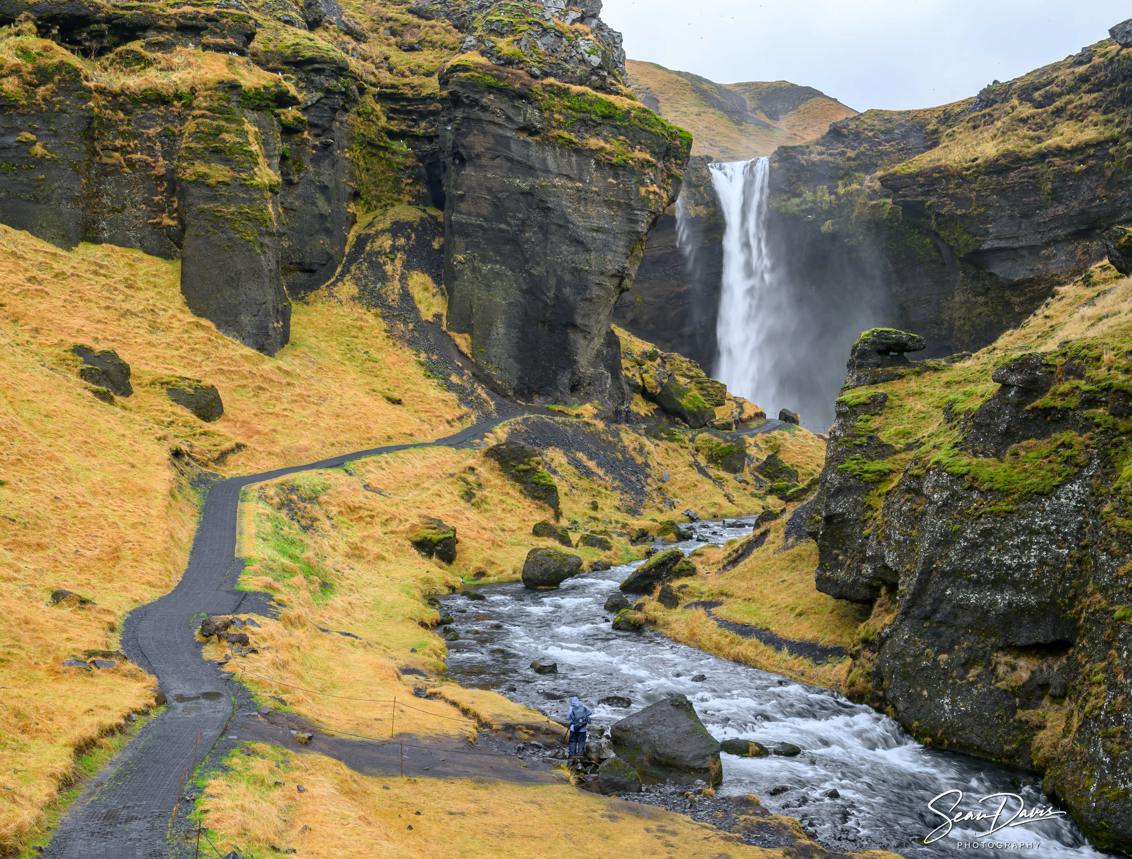 Kvernufoss Waterfall