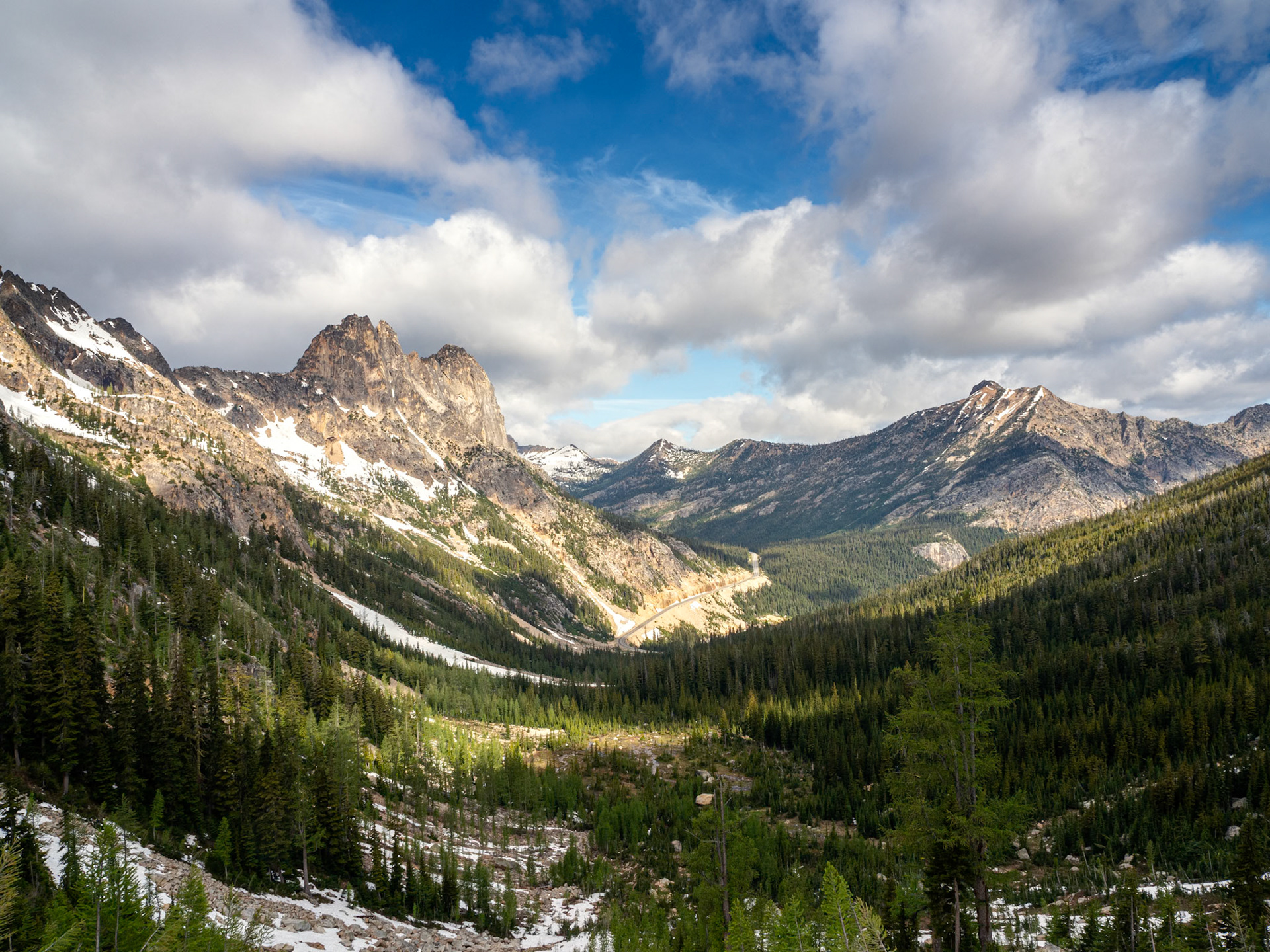 Washington Pass View from the South